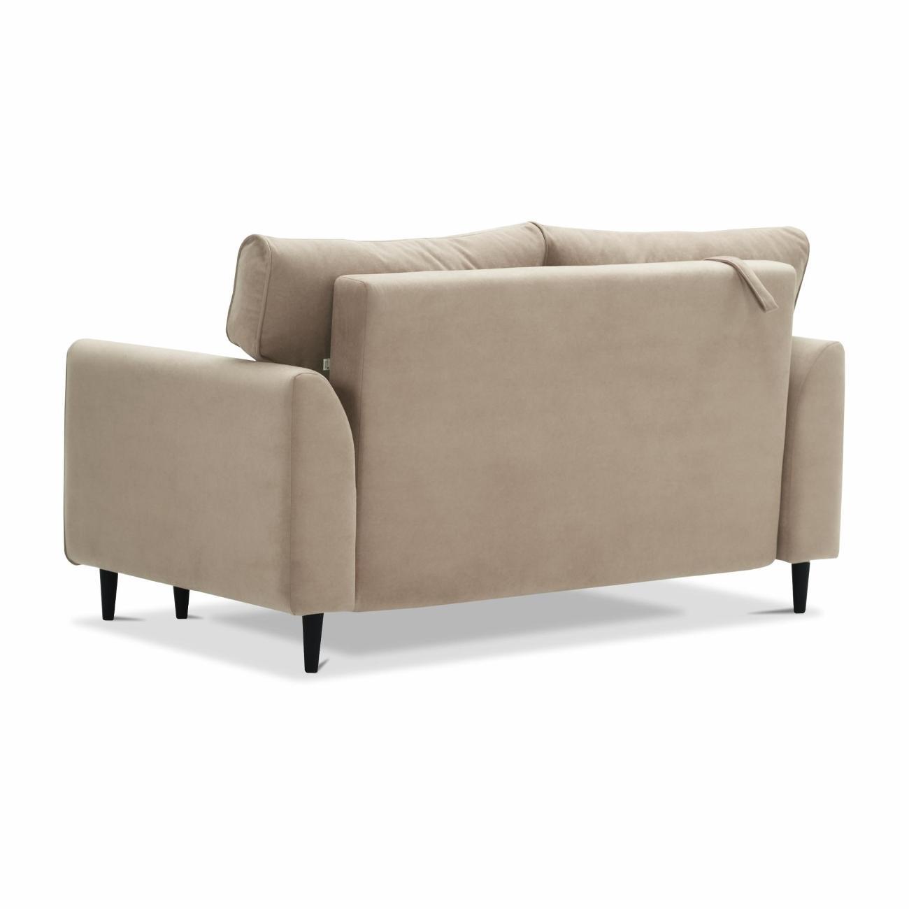 Диван Ладья Диван Касита 177х88х93, велюр бежевый