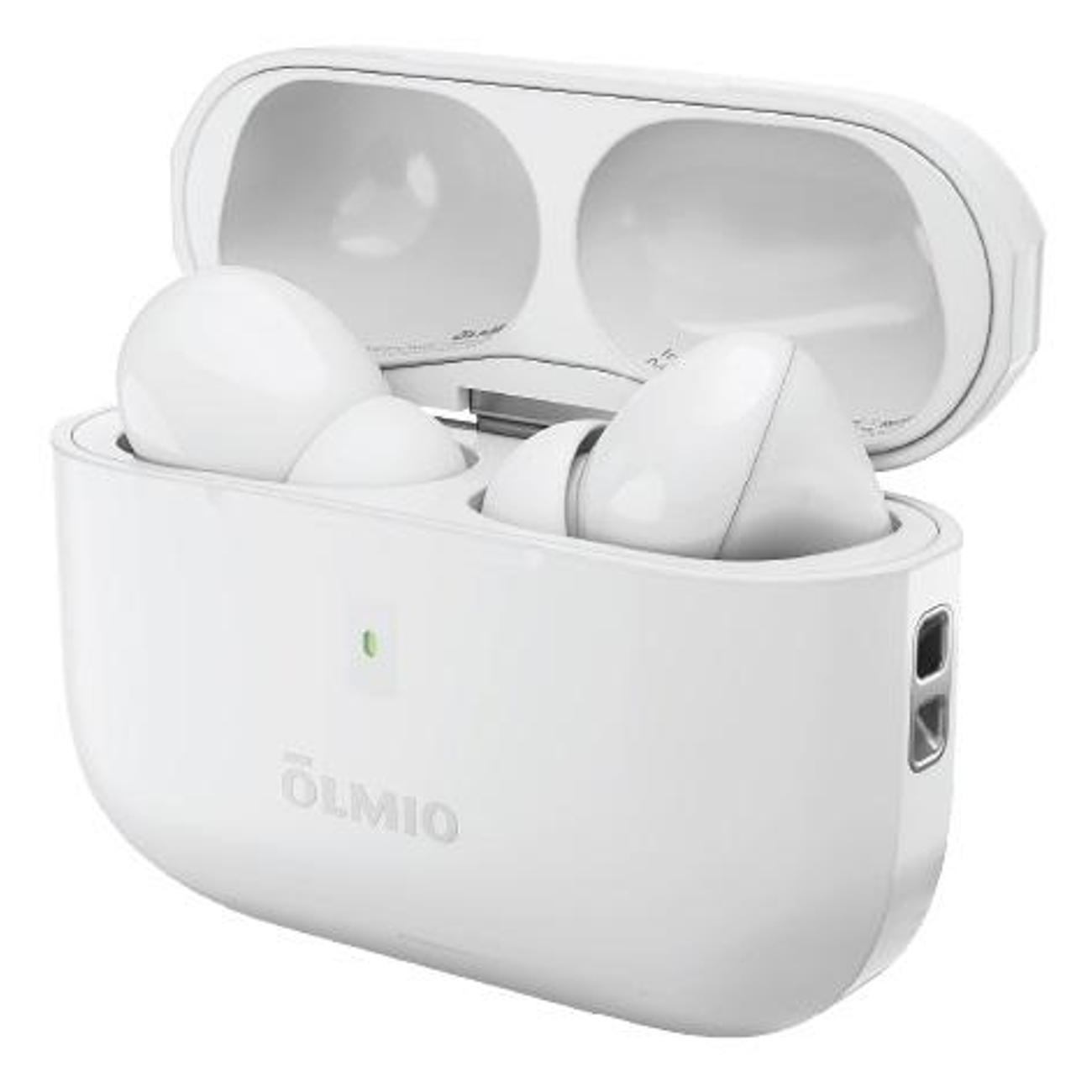 Наушники беспроводные Olmio OLM-TWE-23-WHITE