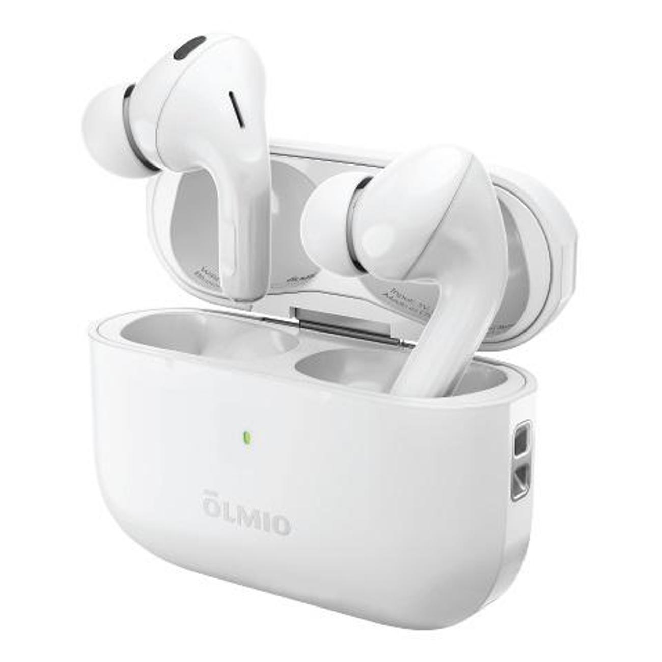 Наушники беспроводные Olmio OLM-TWE-23-WHITE