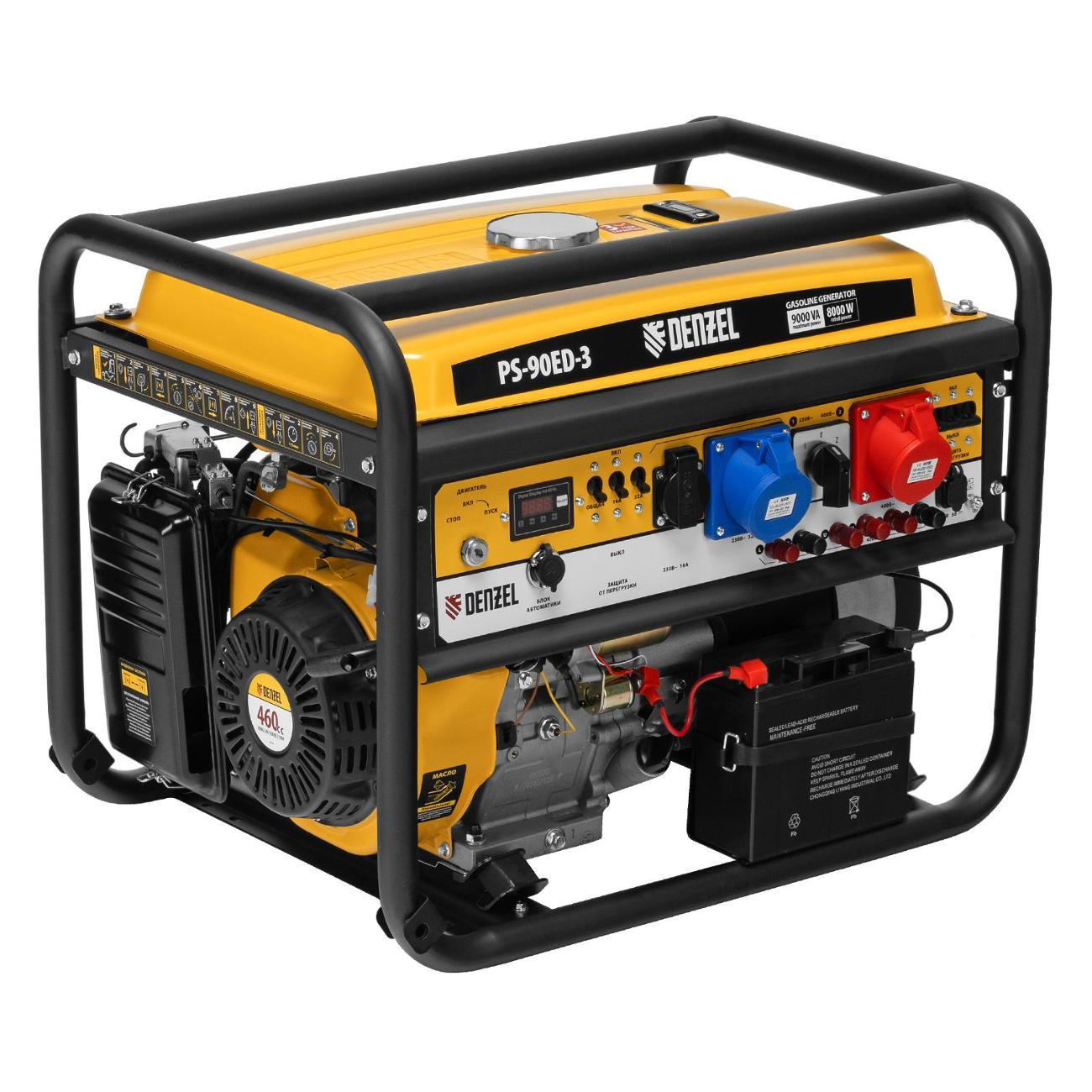 Генератор DENZEL PS-90ED-3
