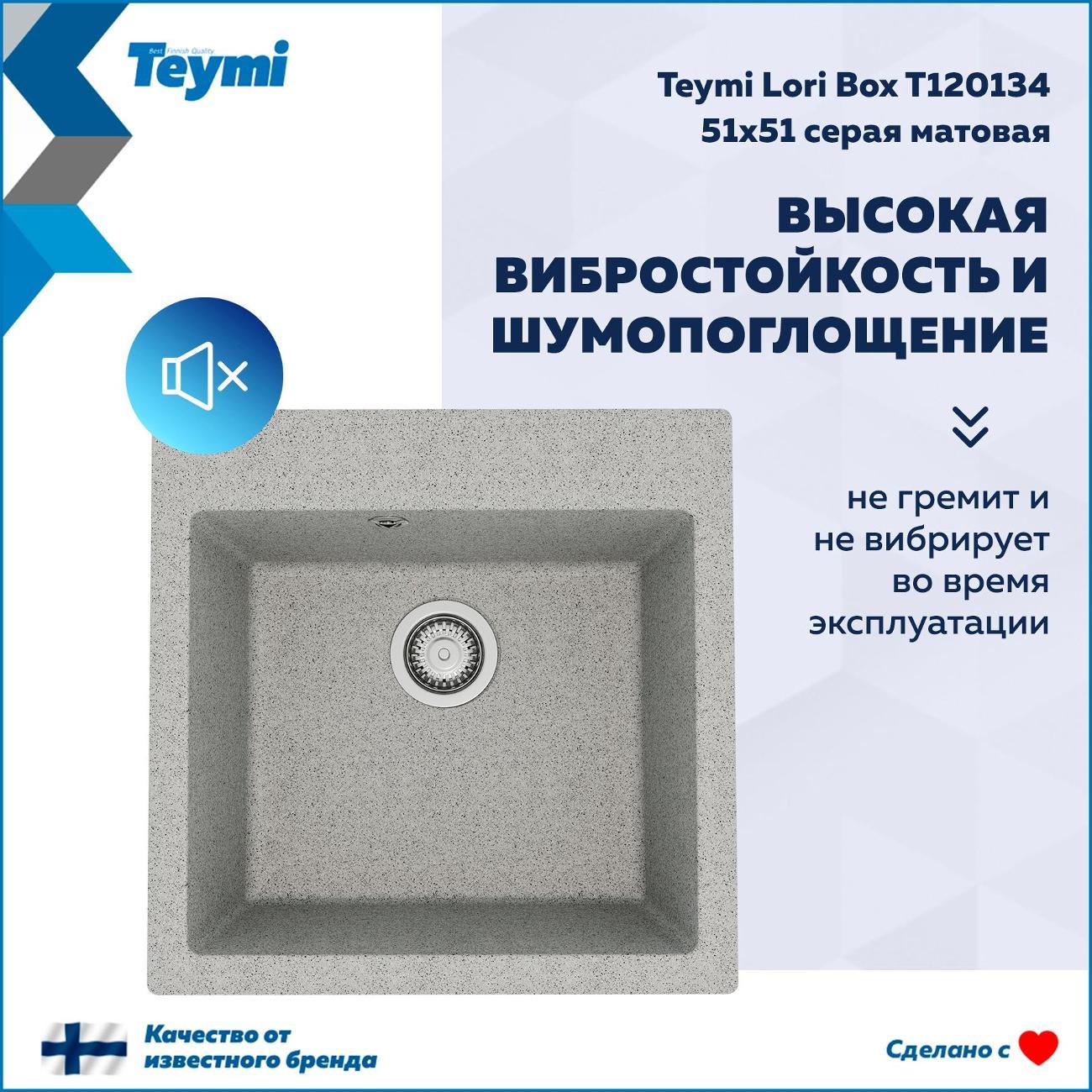 Раковина для кухни Teymi Lori Box T120134