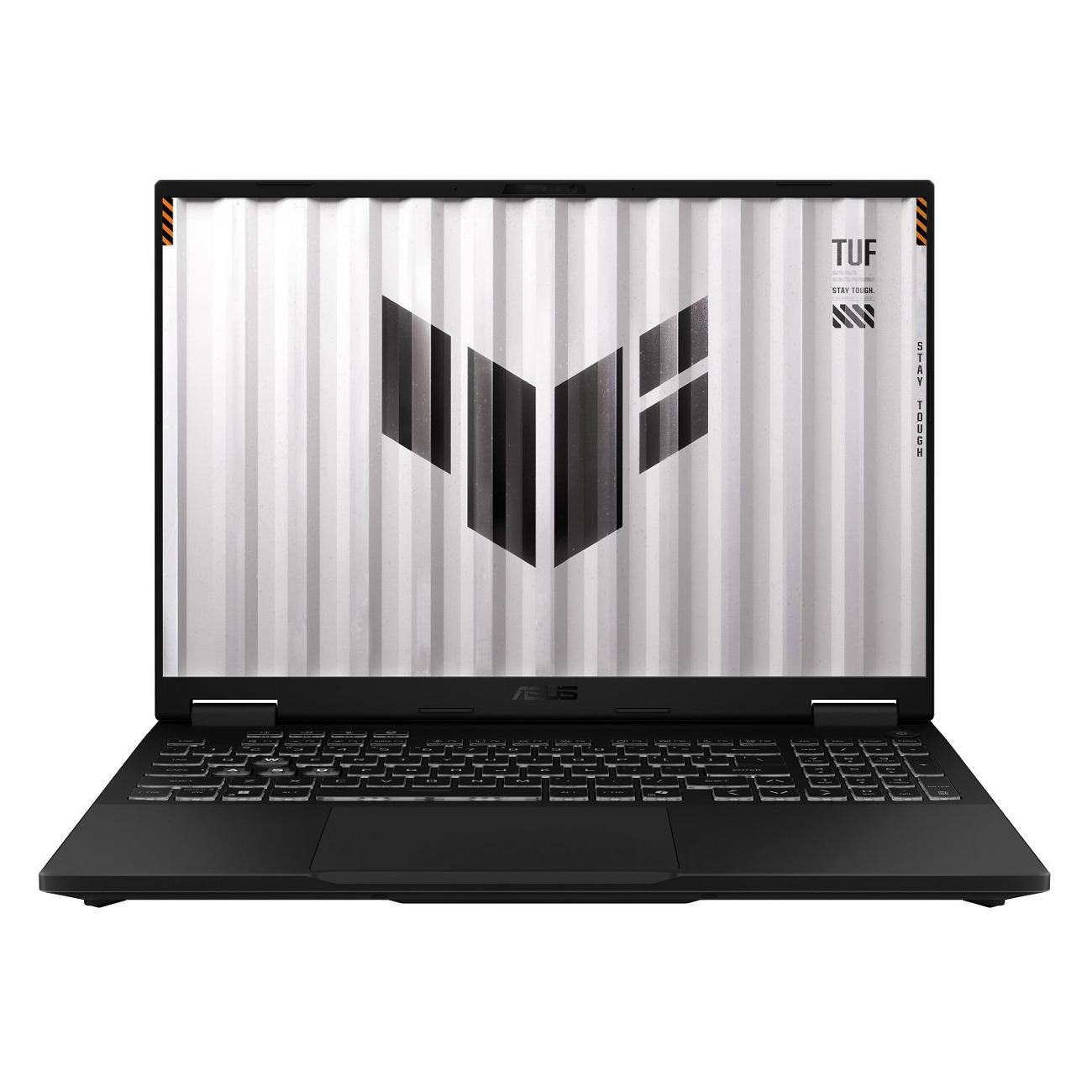 Ноутбук игровой ASUS TUF Gaming F16 FX608JMR-RV179 16" FHD+ IPS 300N 165Hz/i5-14450HX/16GB/1TB SSD/RTX 5060 8GB/DOS/Jaeger серый