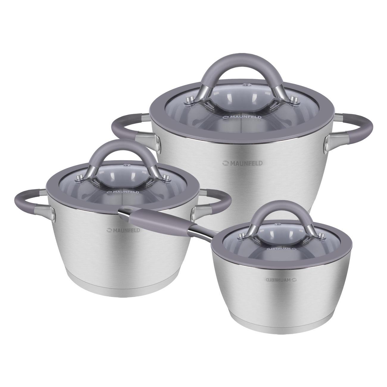 Набор посуды Maunfeld LEONA MF124LN01ST