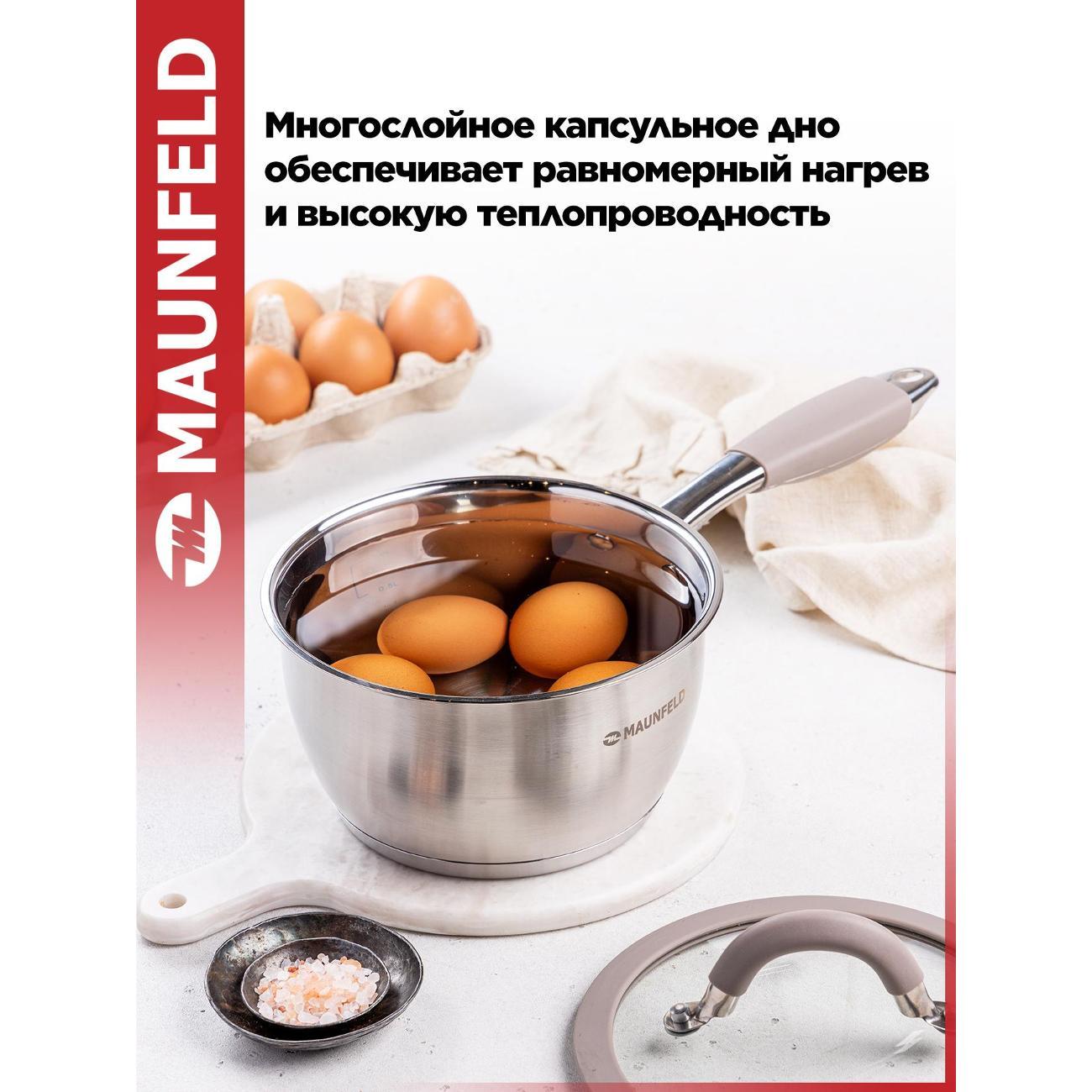 Набор посуды Maunfeld LEONA MF124LN01ST