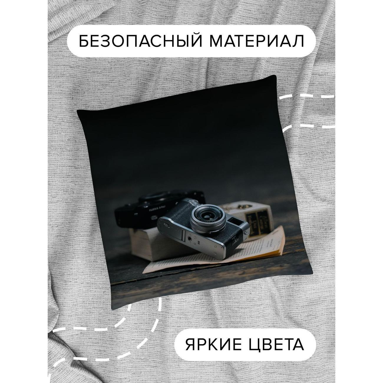 Подушка декоративная 365home 30x30см / Технологии / фотоаппараты (WC153377)