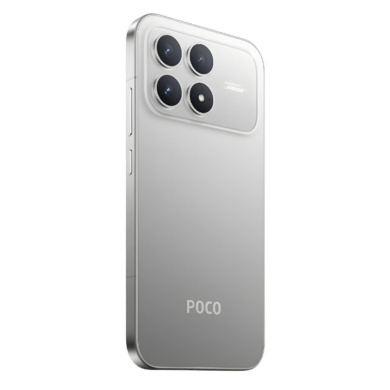 Смартфон Xiaomi POCO F8 Pro 12/256GB титановый серебристый