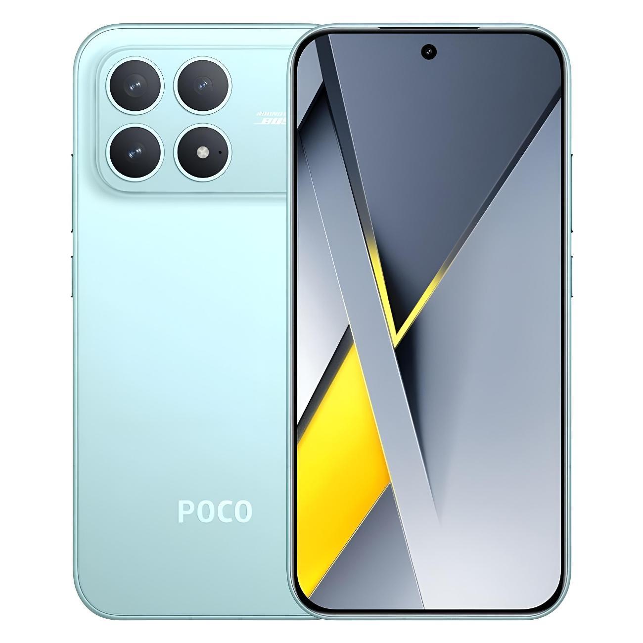Смартфон Xiaomi POCO F8 Pro 12/256GB синий фото