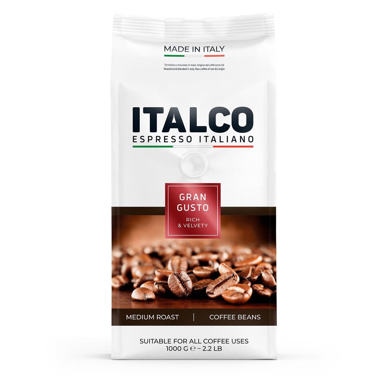 Кофе в зернах ITALCO Gran Gusto 1 кг