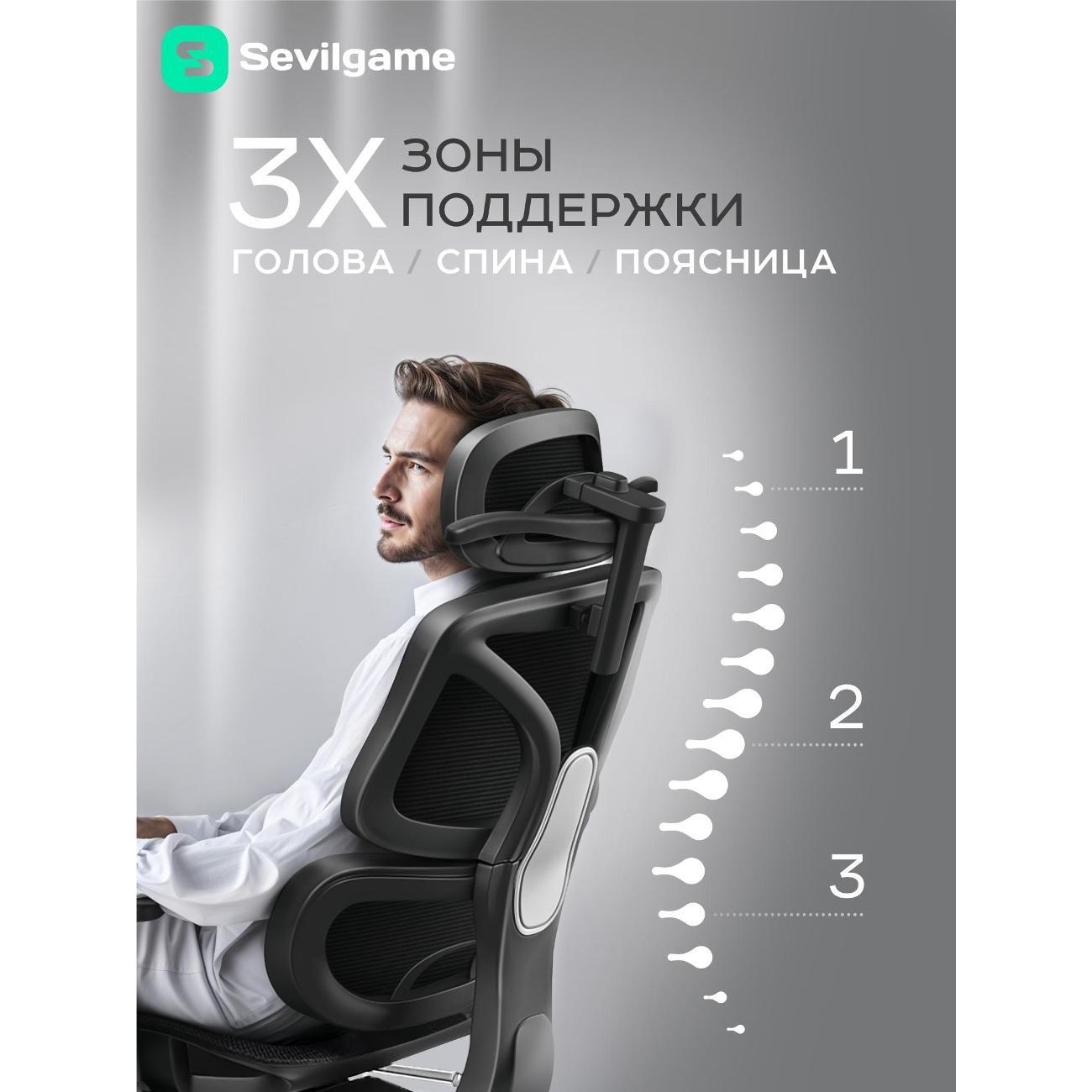 Кресло компьютерное Sevilgame W203