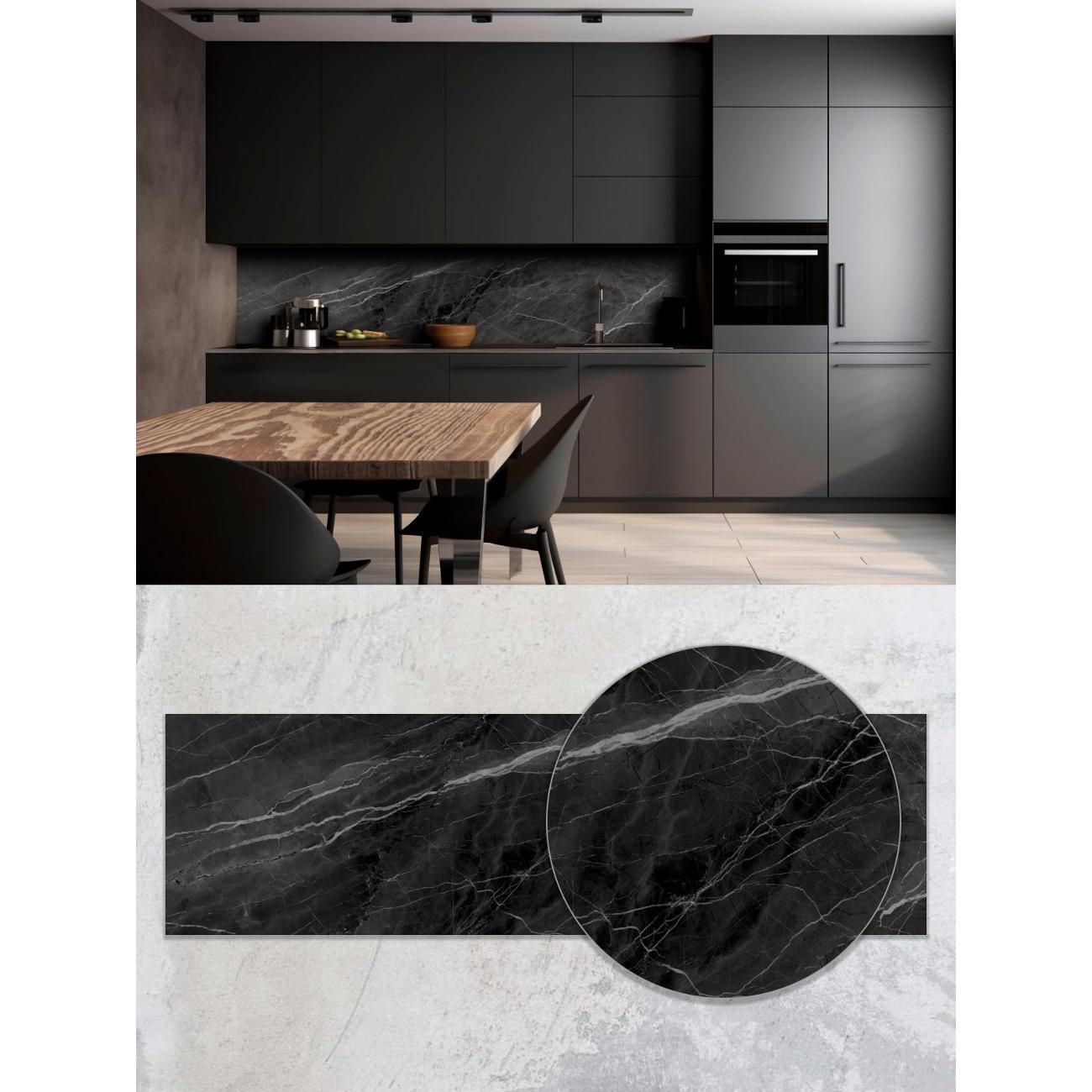 Панель для кухонного фартука Пластмаркет Готика