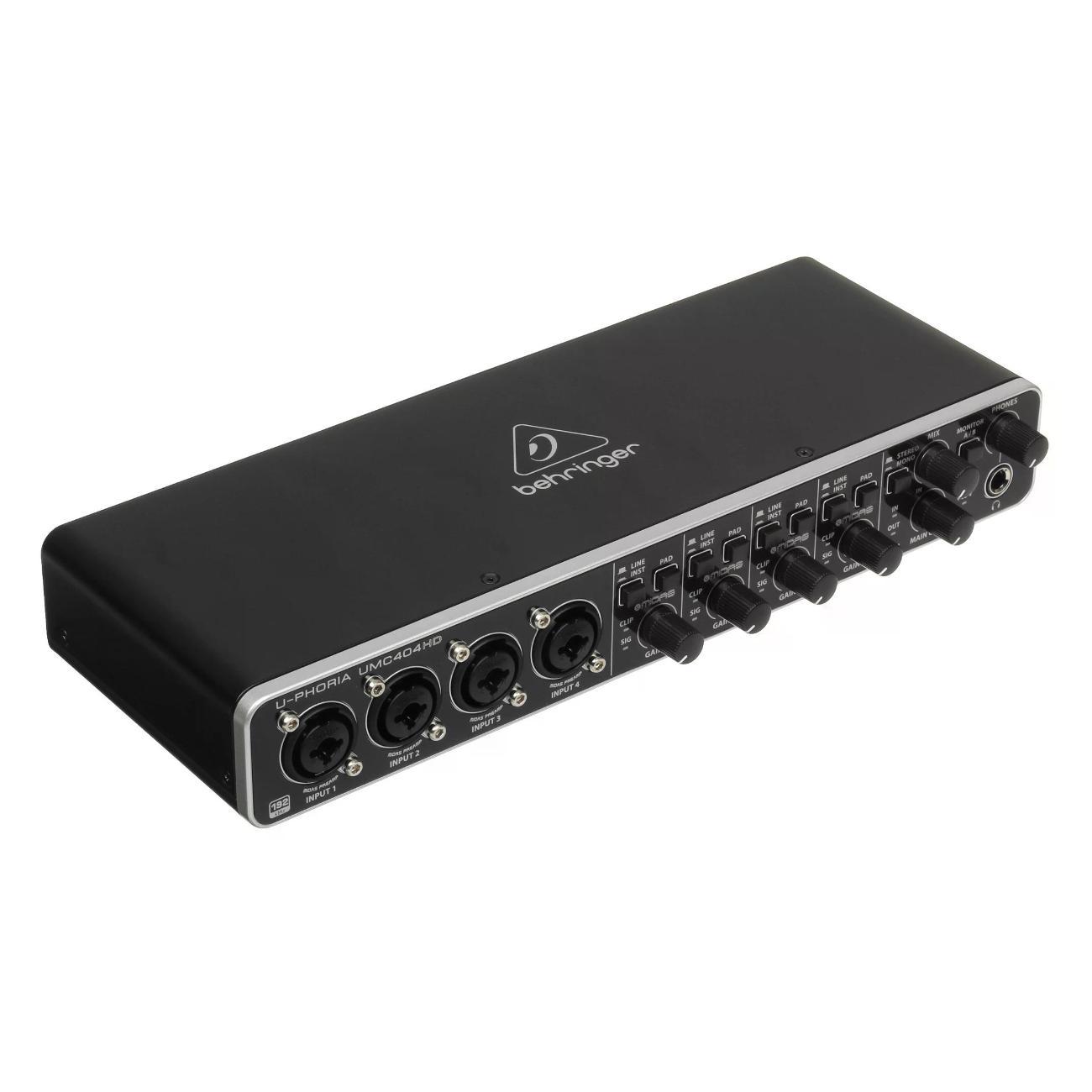 Внешняя звуковая карта Behringer U-Phoria UMC404HD