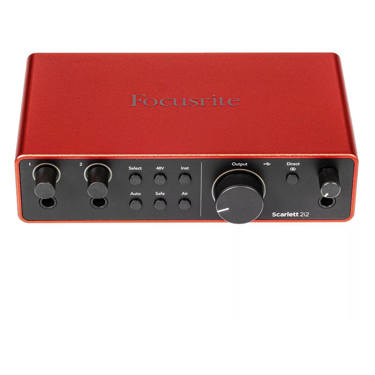 Внешняя звуковая карта Focusrite Scarlett 2i2