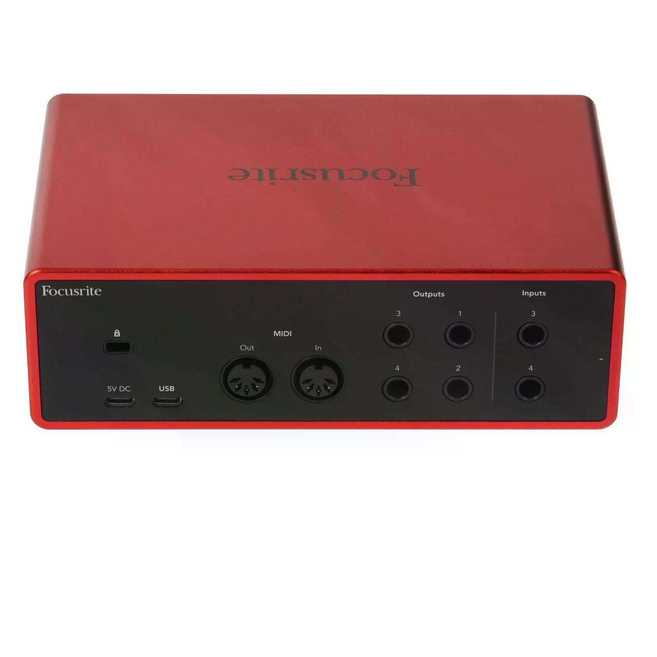 Внешняя звуковая карта Focusrite Scarlett 4i4