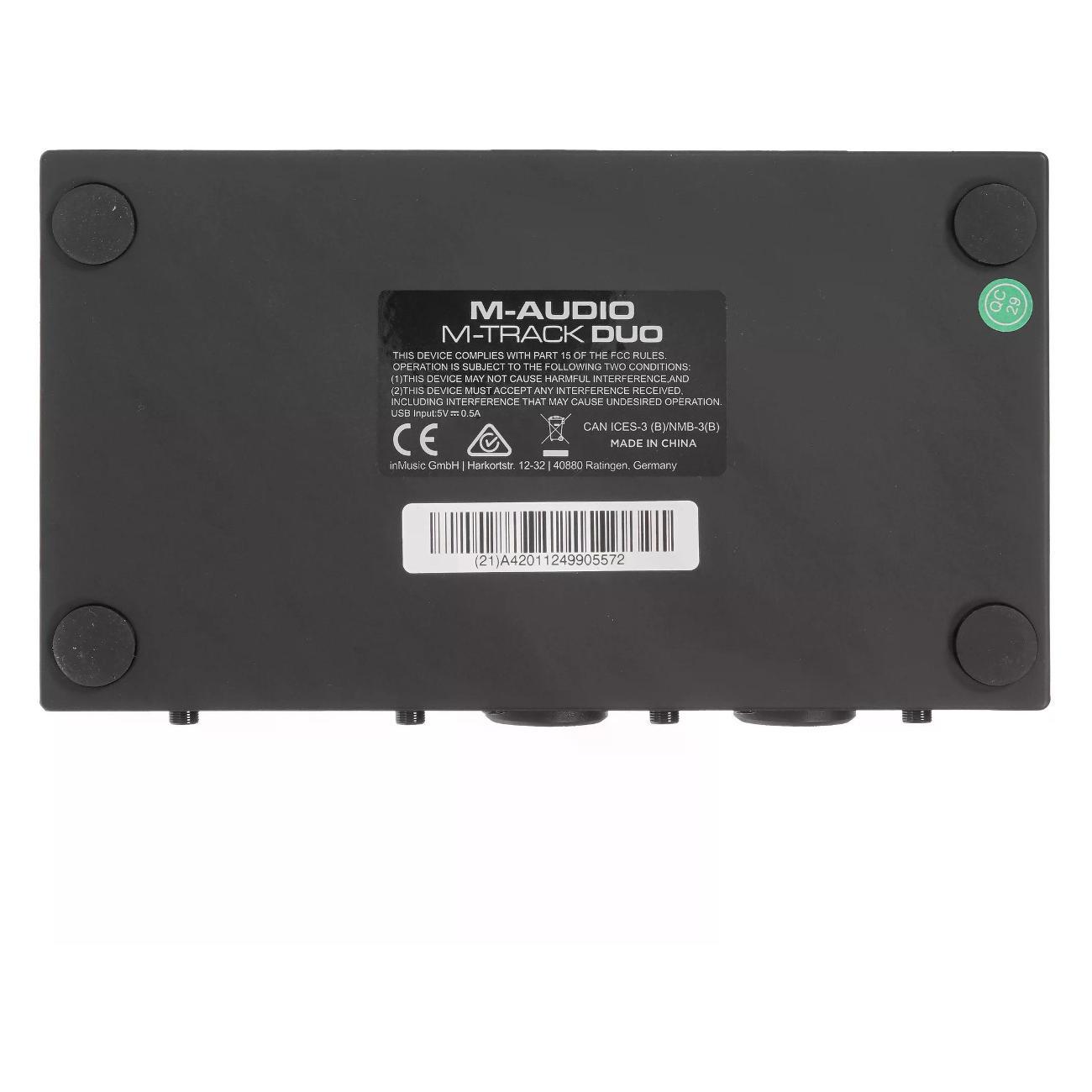 Внешняя звуковая карта M-Audio M-Track Duo