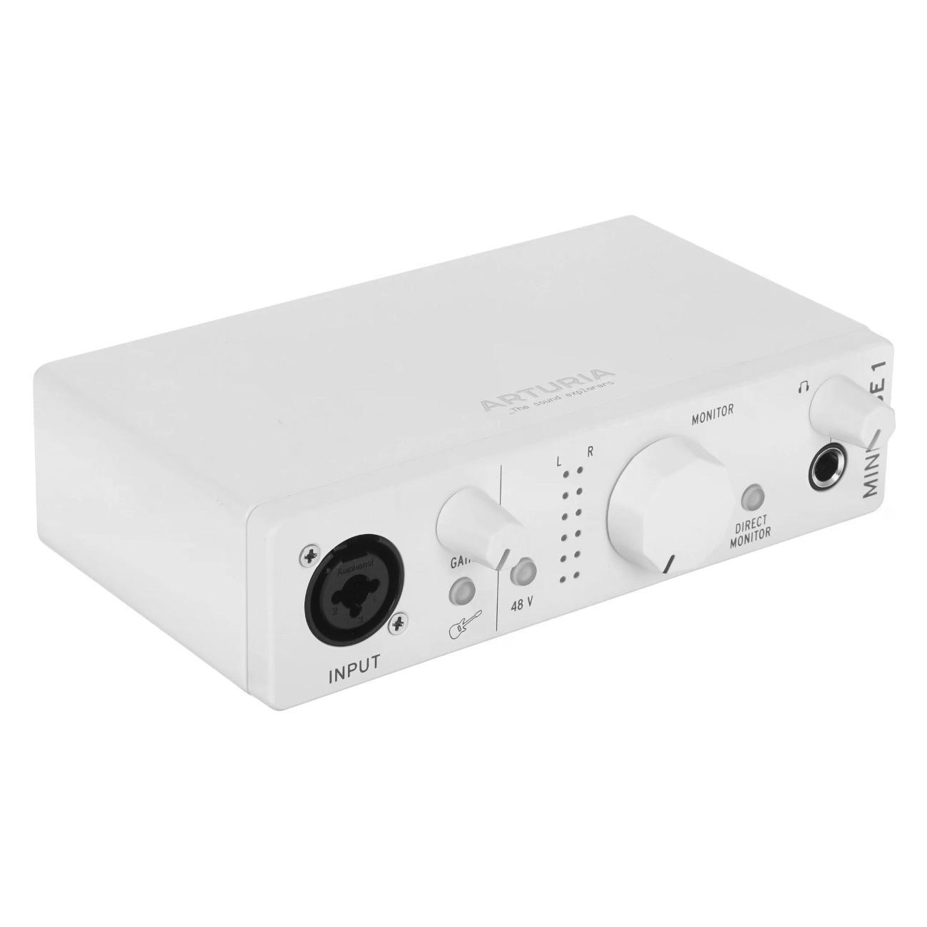 Внешняя звуковая карта Arturia MiniFuse 1White