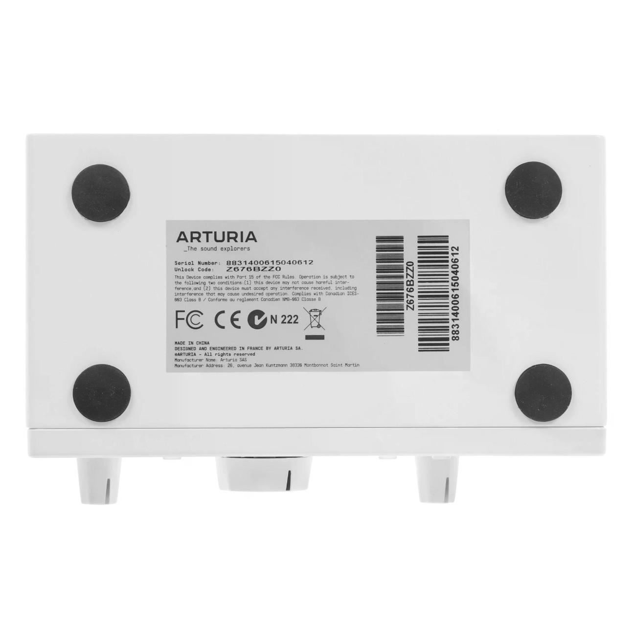 Внешняя звуковая карта Arturia MiniFuse 1White