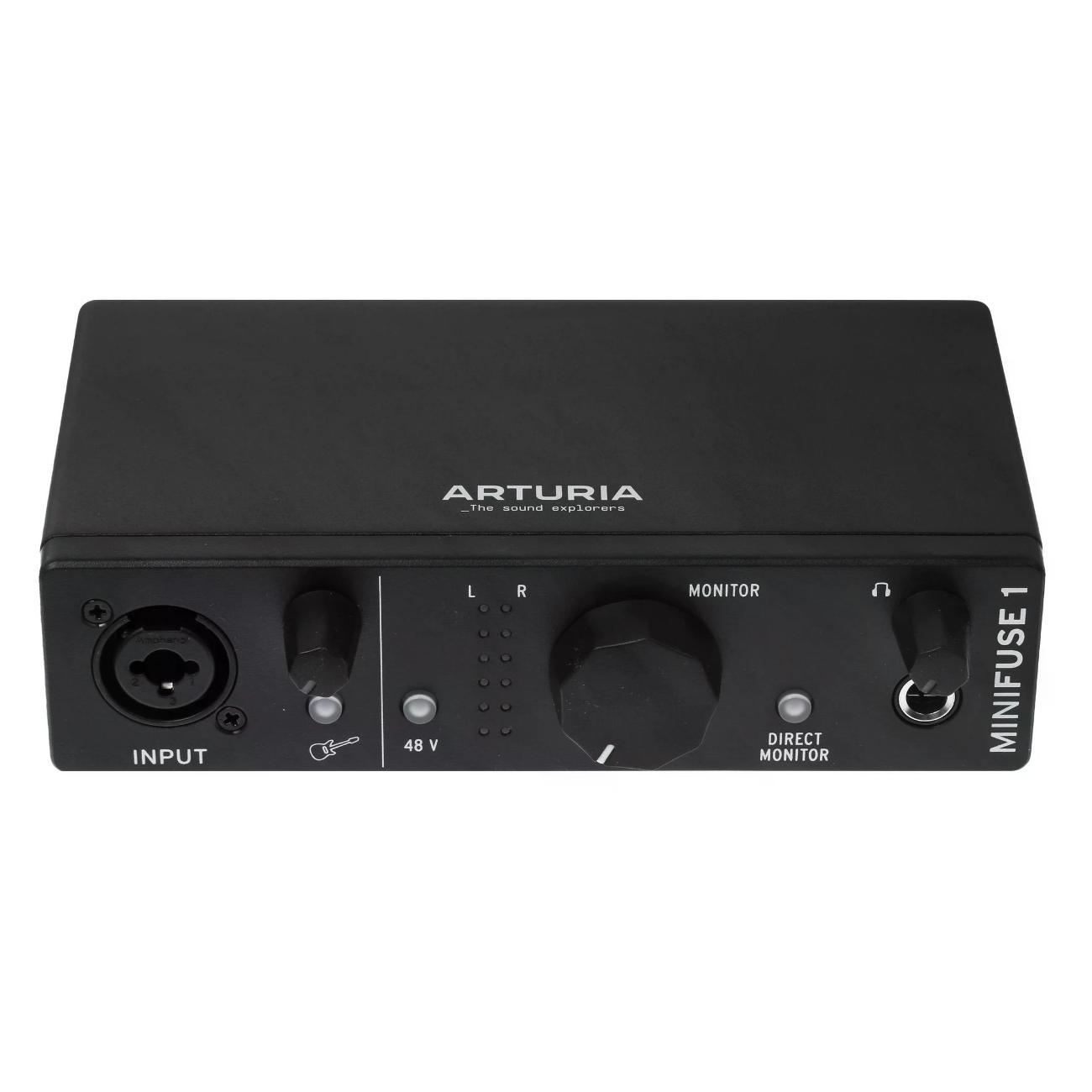 Внешняя звуковая карта Arturia MiniFuse 1 Black