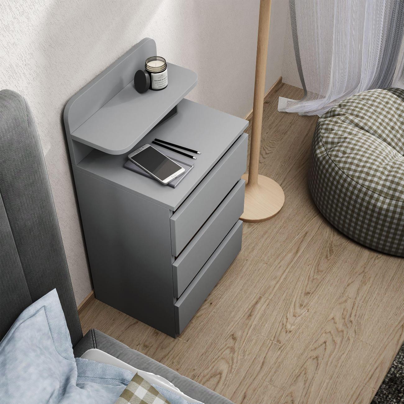 Тумба MFMaster Витто-7132 оникс