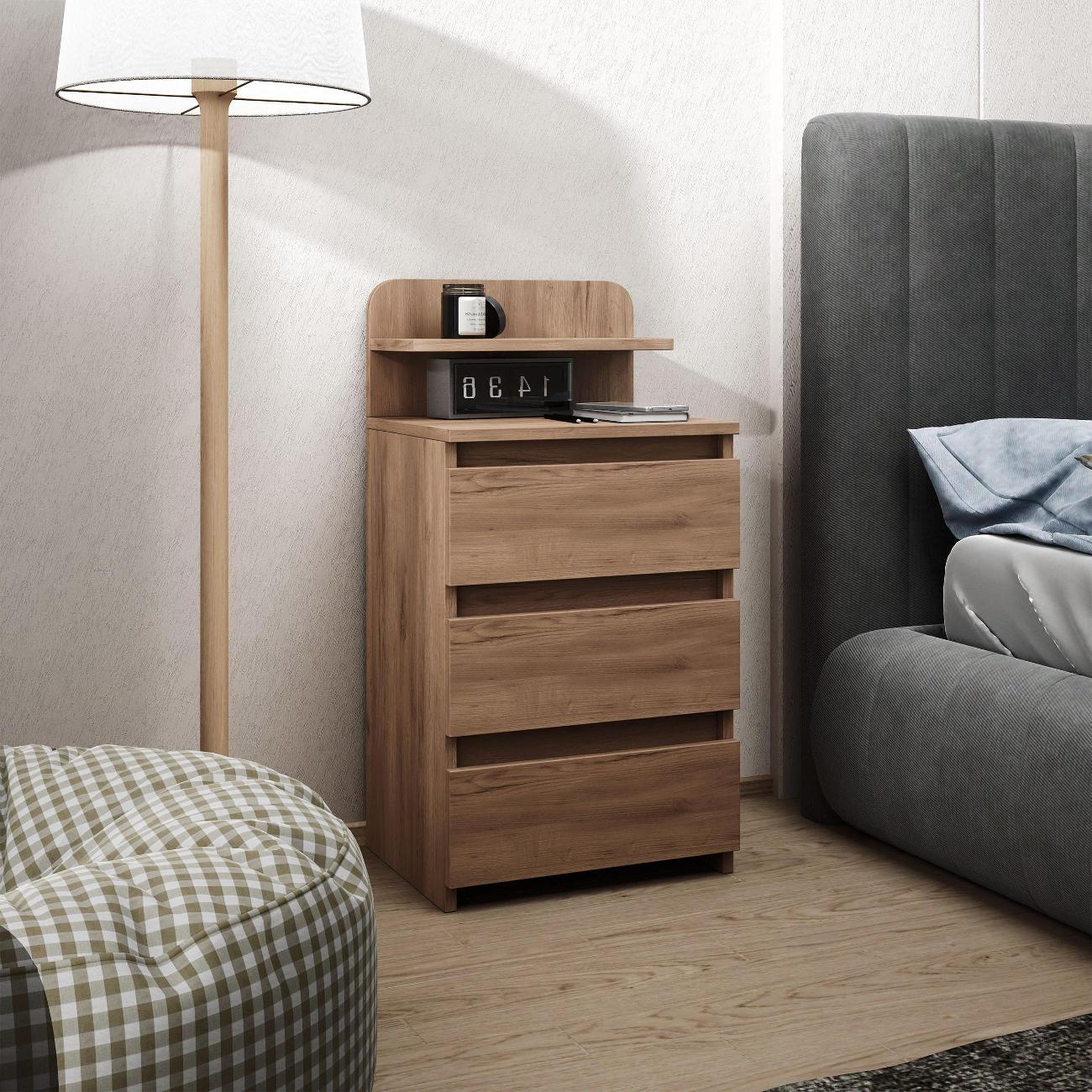 Тумба MFMaster Витто-7132 дуб крафт табак