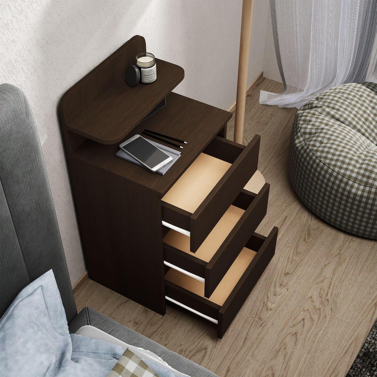 Тумба MFMaster Витто-7132 венге