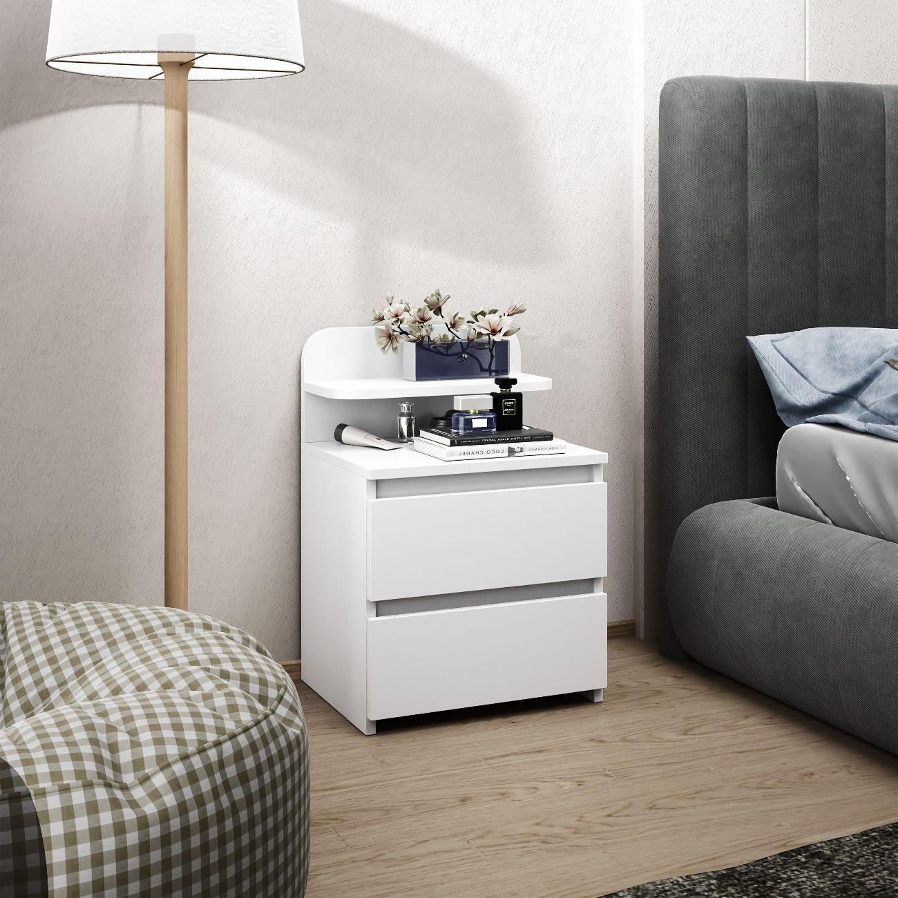 Тумба MFMaster Витто-754 белый