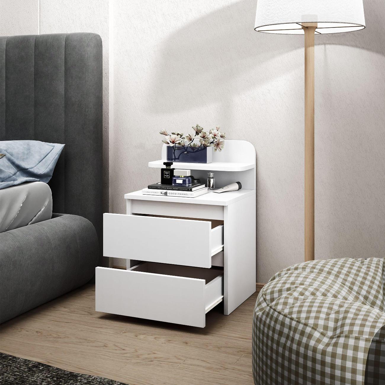 Тумба MFMaster Витто-754 белый