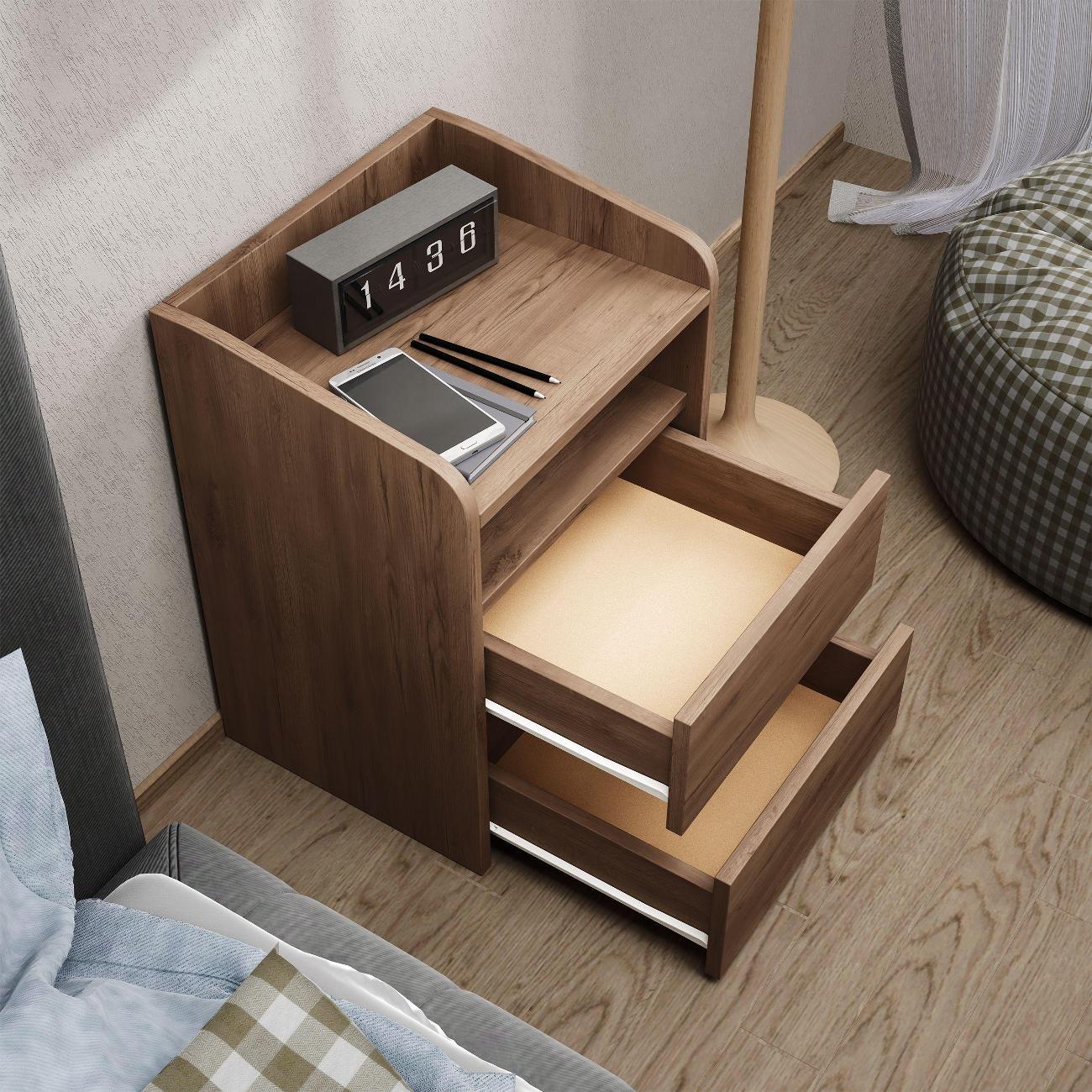 Тумба MFMaster Витто-184 дуб крафт табак