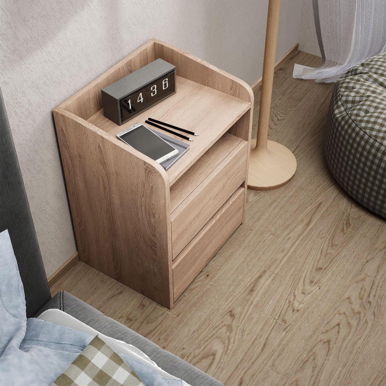 Тумба MFMaster Витто-184 дуб сонома