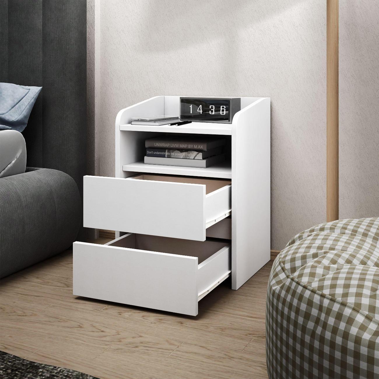 Тумба MFMaster Витто-184 белый