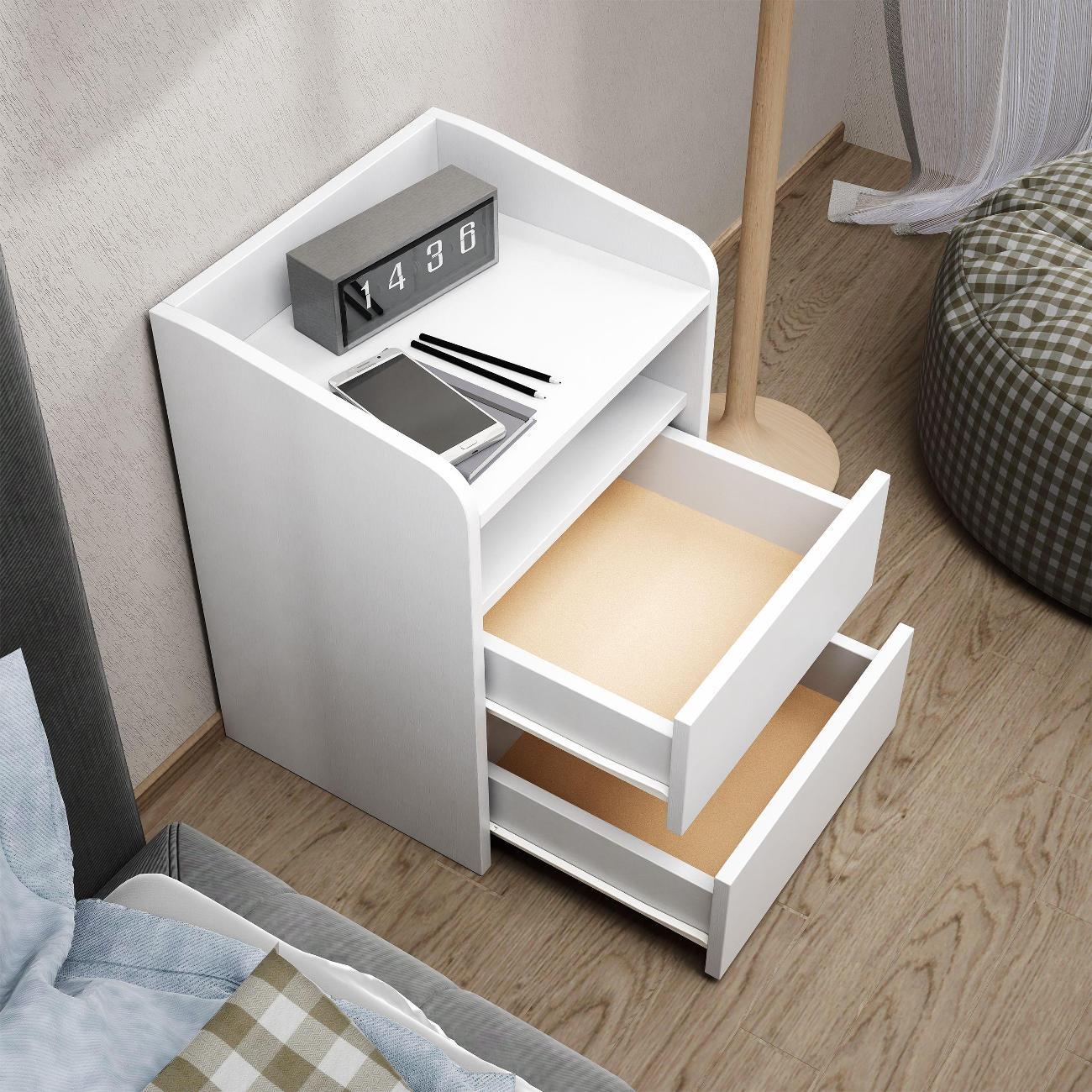 Тумба MFMaster Витто-184 белый