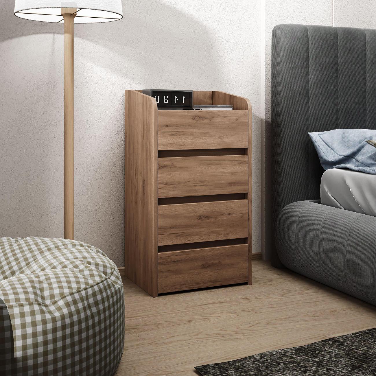 Тумба MFMaster Витто-186 дуб крафт табак