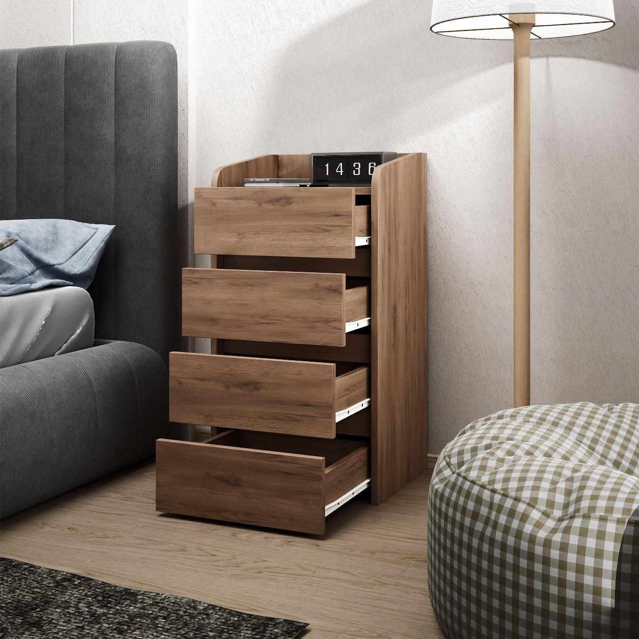 Тумба MFMaster Витто-186 дуб крафт табак