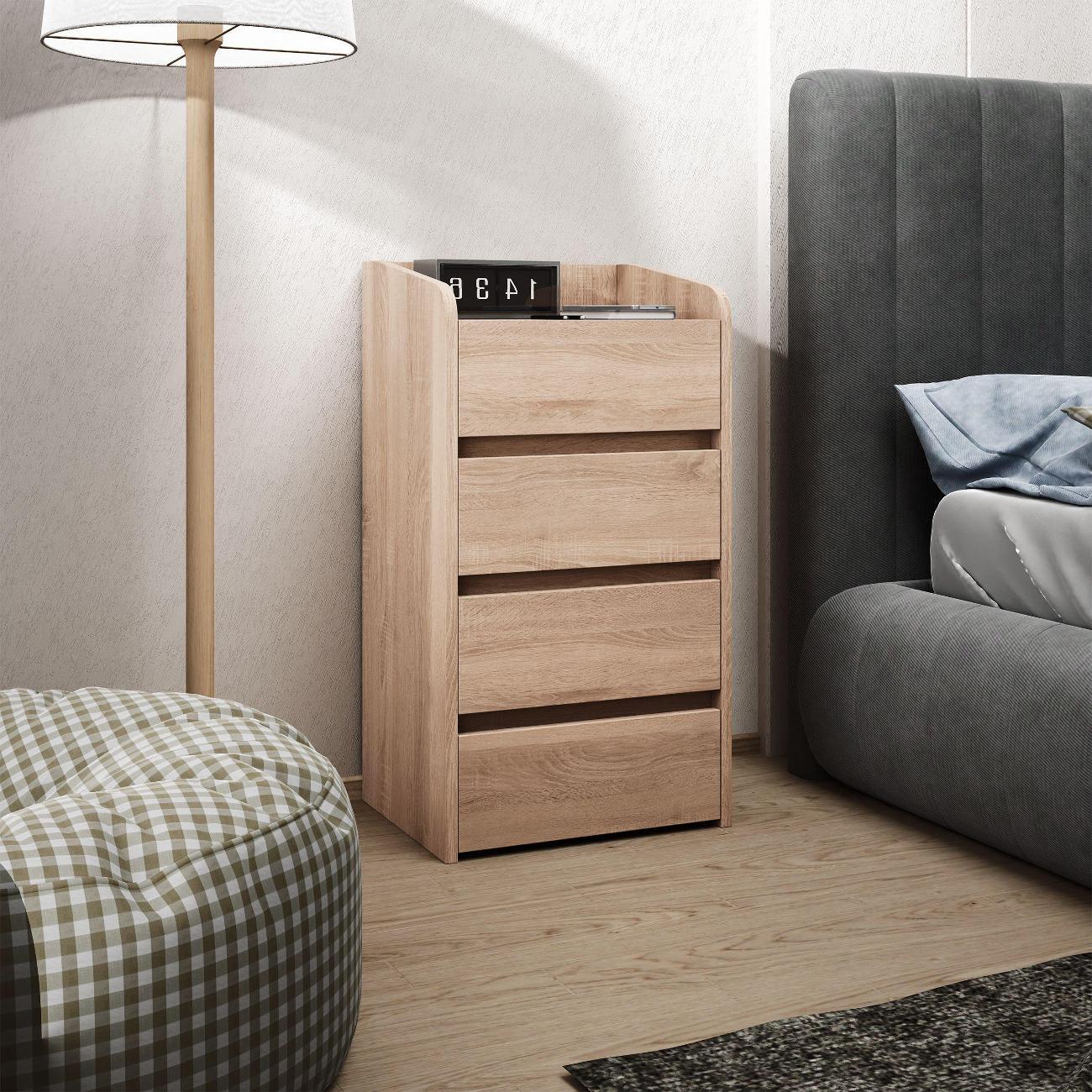 Тумба MFMaster Витто-186 дуб сонома