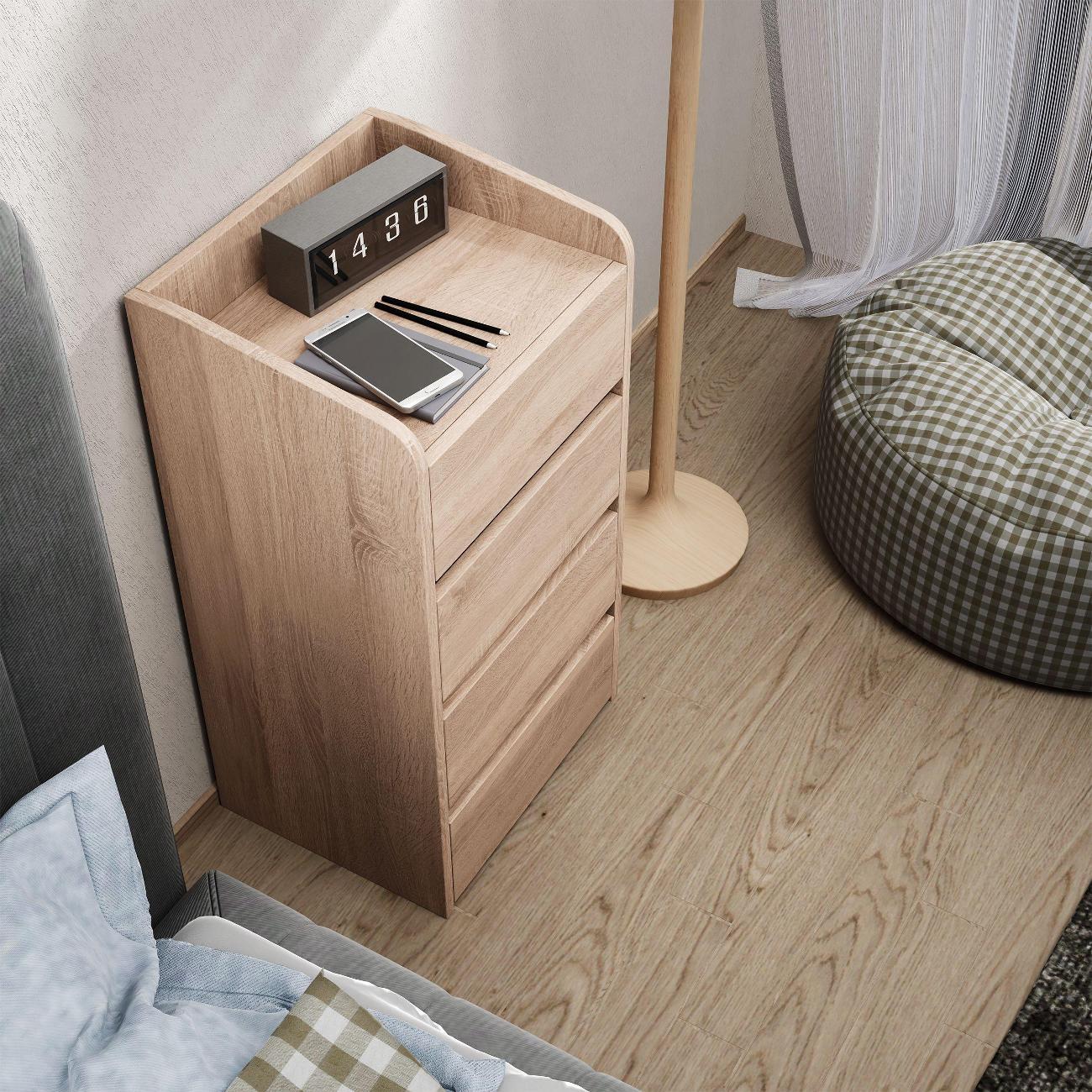 Тумба MFMaster Витто-186 дуб сонома