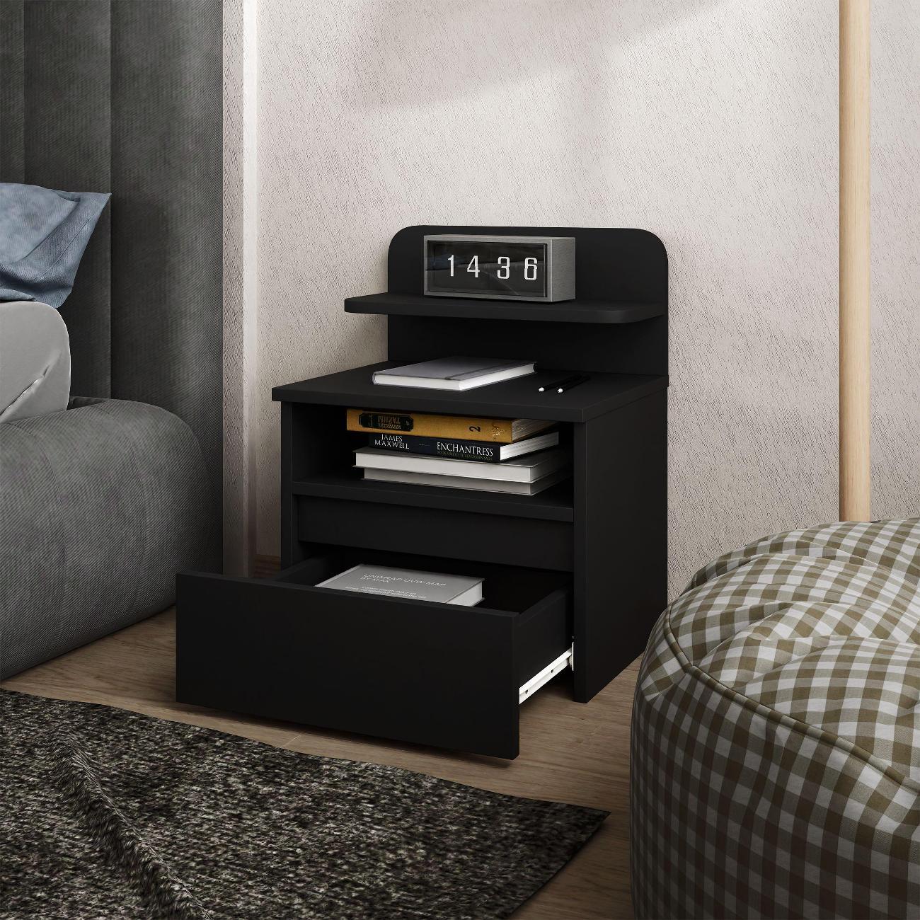 Тумба MFMaster Витто-126 чёрный