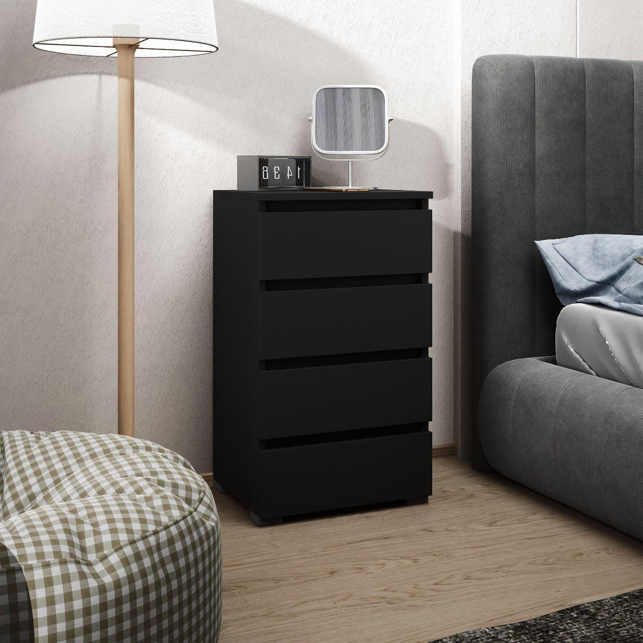 Тумба MFMaster Витто-750 чёрный