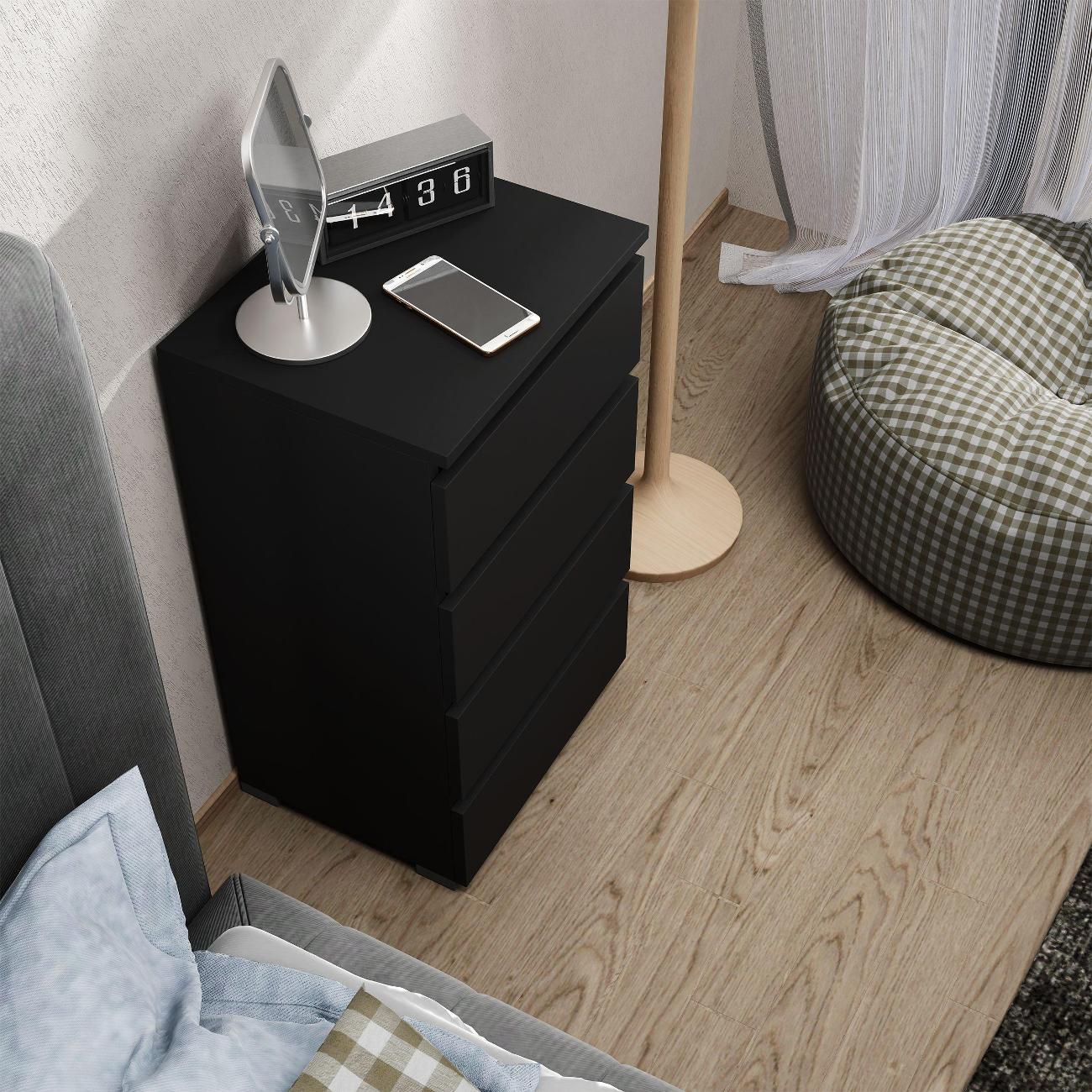 Тумба MFMaster Витто-750 чёрный