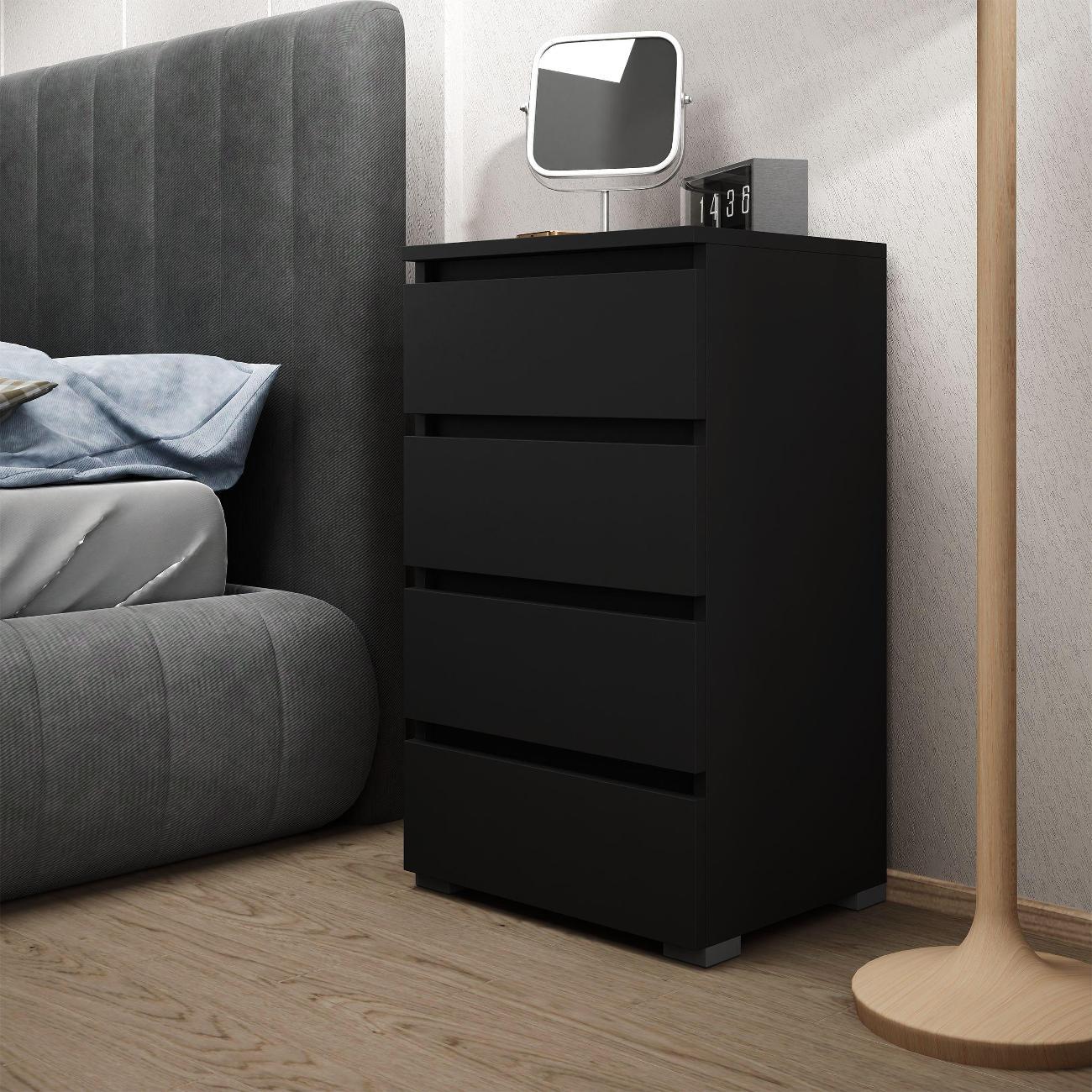 Тумба MFMaster Витто-750 чёрный