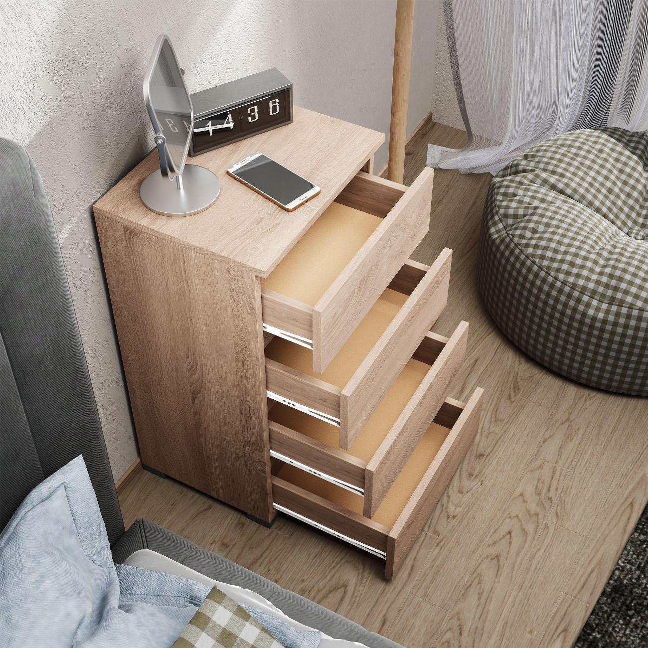 Тумба MFMaster Витто-750 дуб сонома