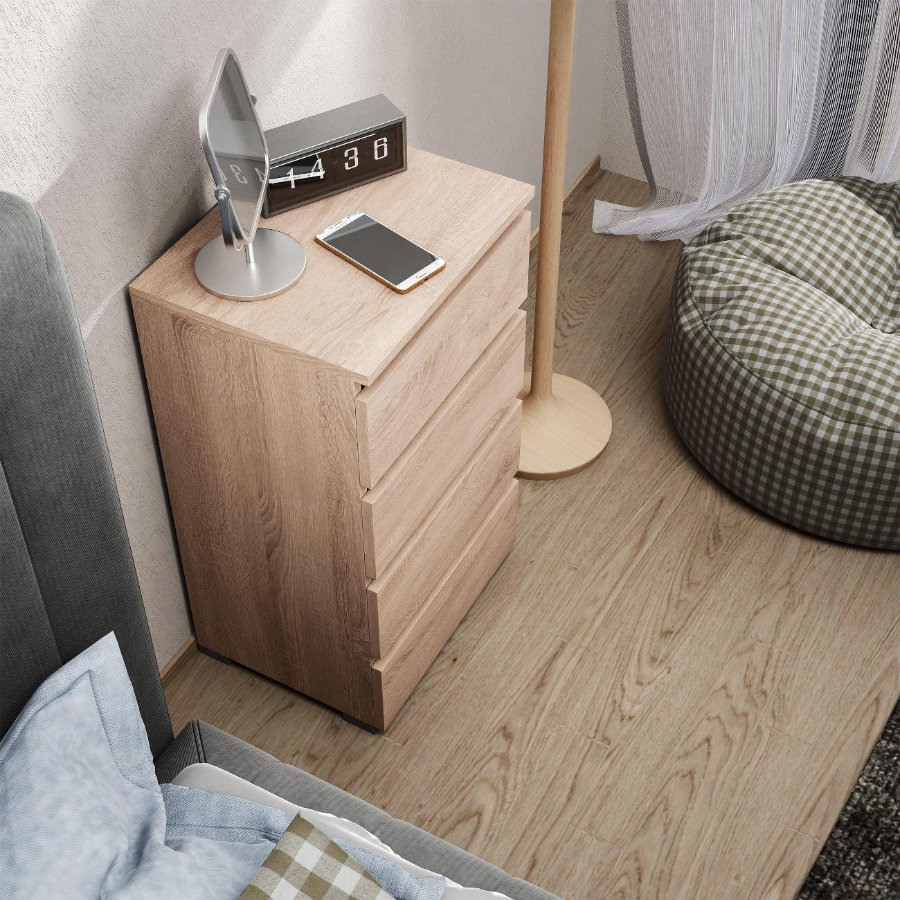 Тумба MFMaster Витто-750 дуб сонома