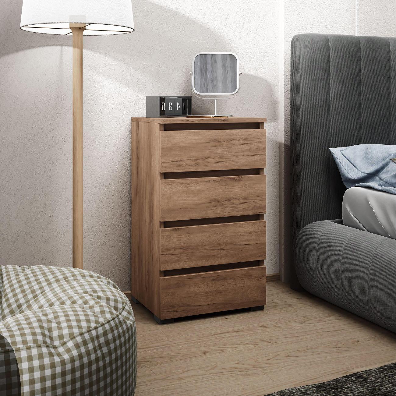 Тумба MFMaster Витто-750 дуб крафт табак