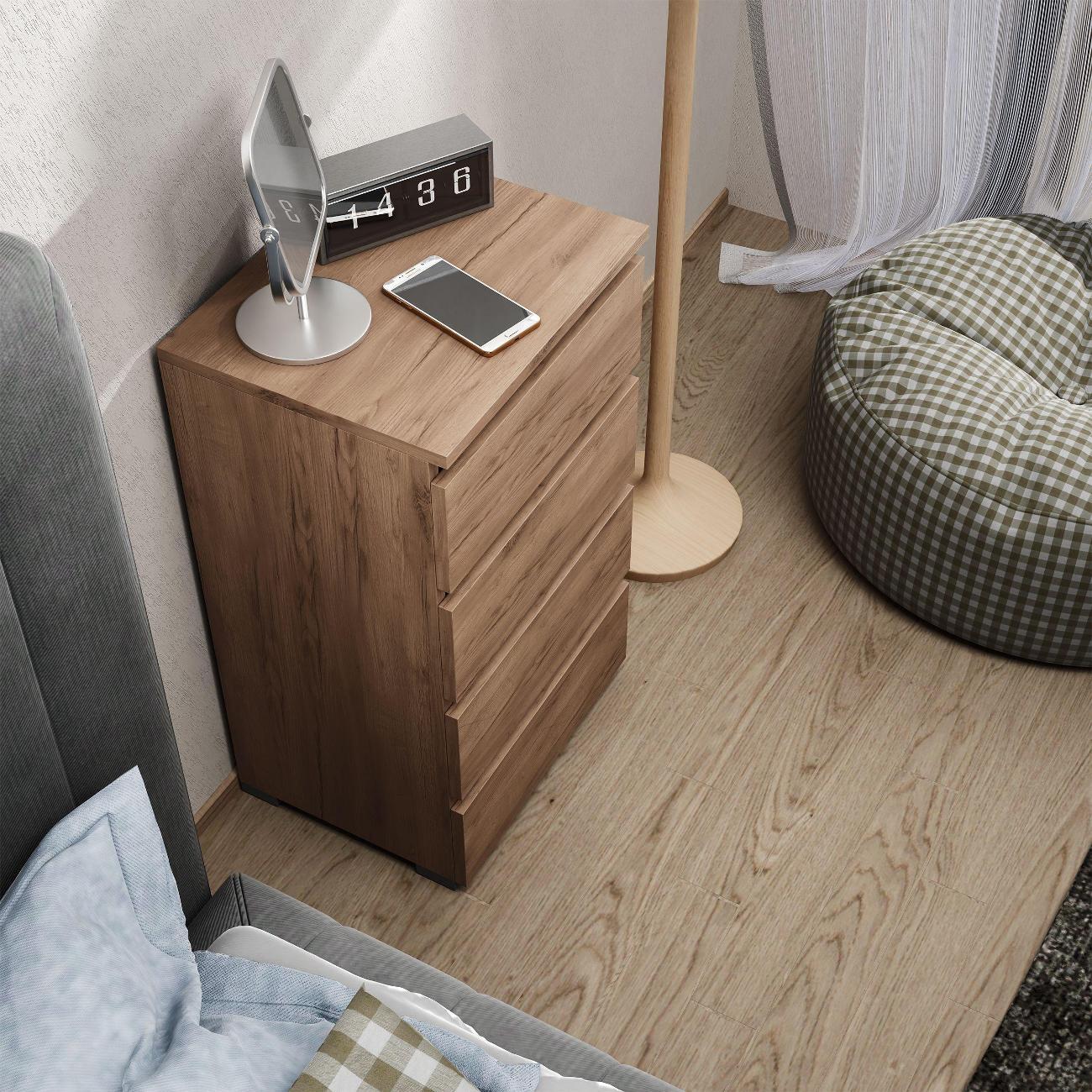 Тумба MFMaster Витто-750 дуб крафт табак