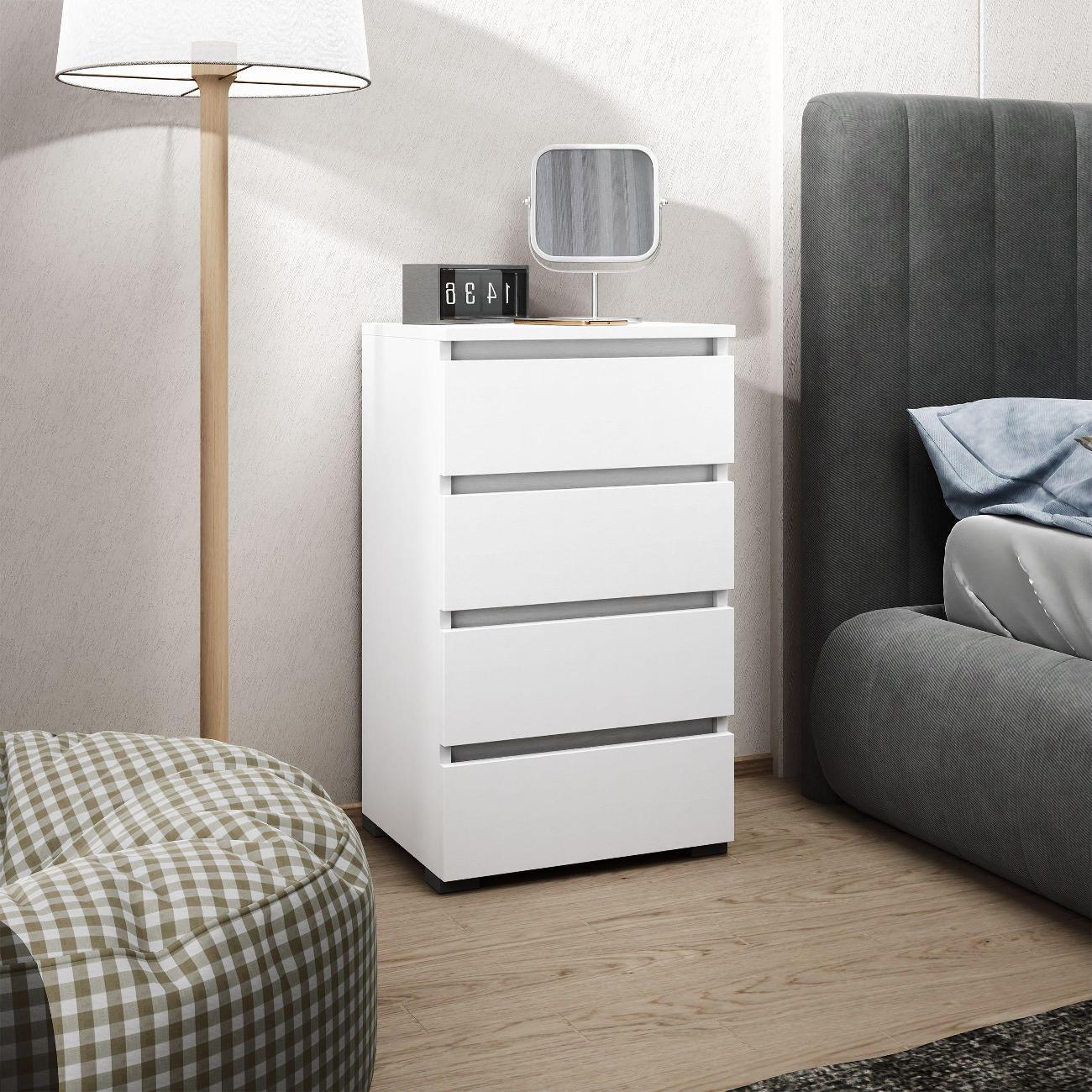 Тумба MFMaster Витто-750 белый