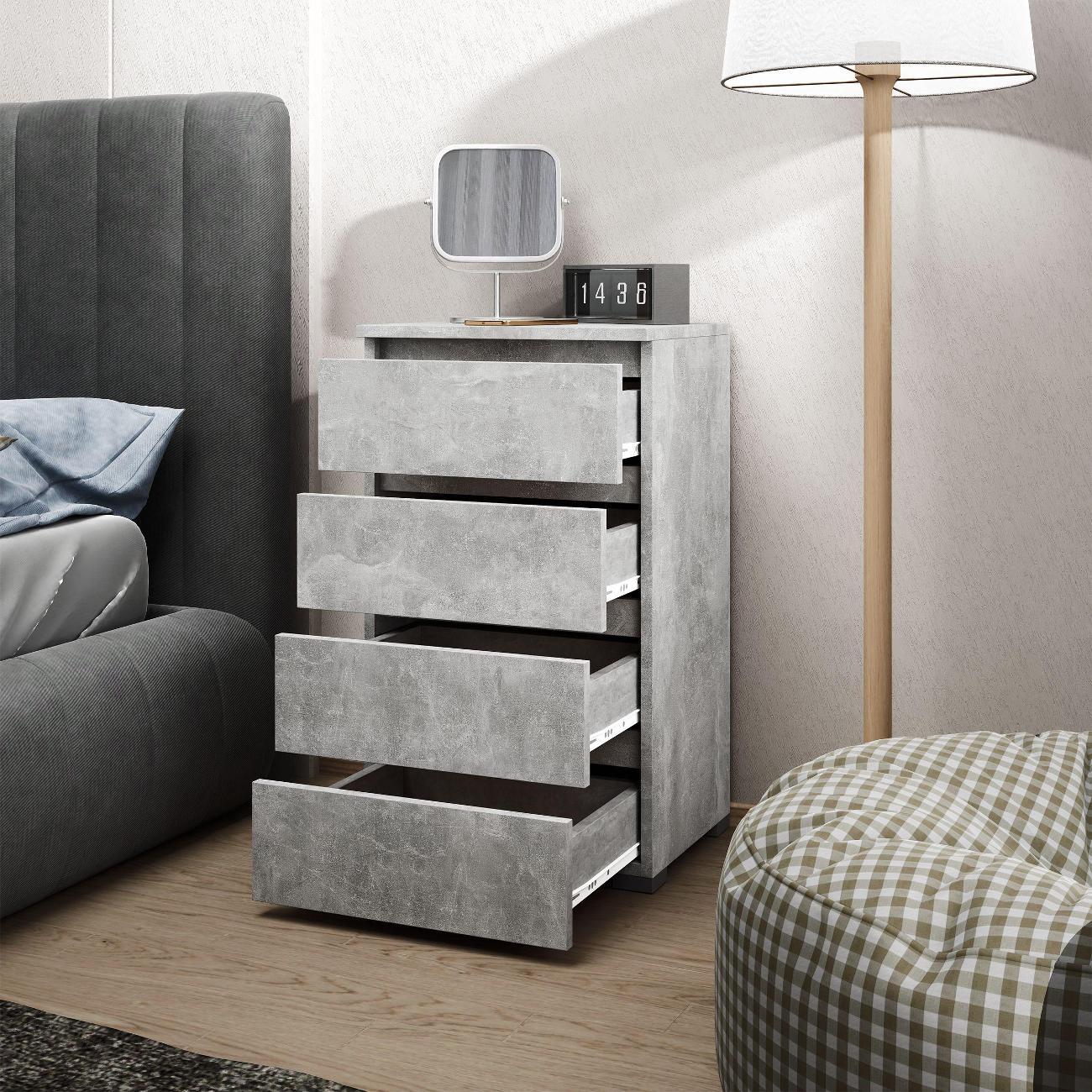 Тумба MFMaster Витто-750 Бетон