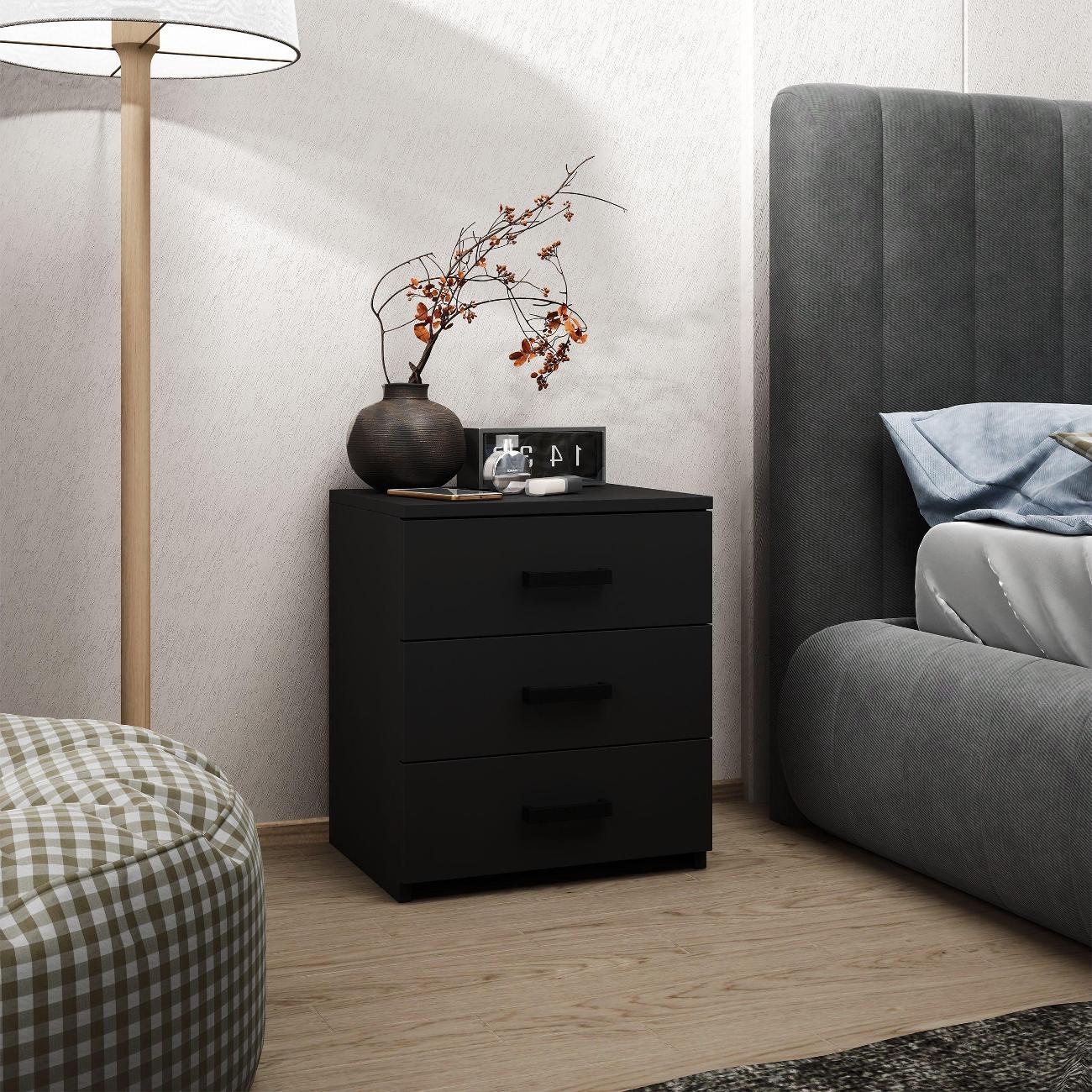 Тумба MFMaster Витто-775 чёрный