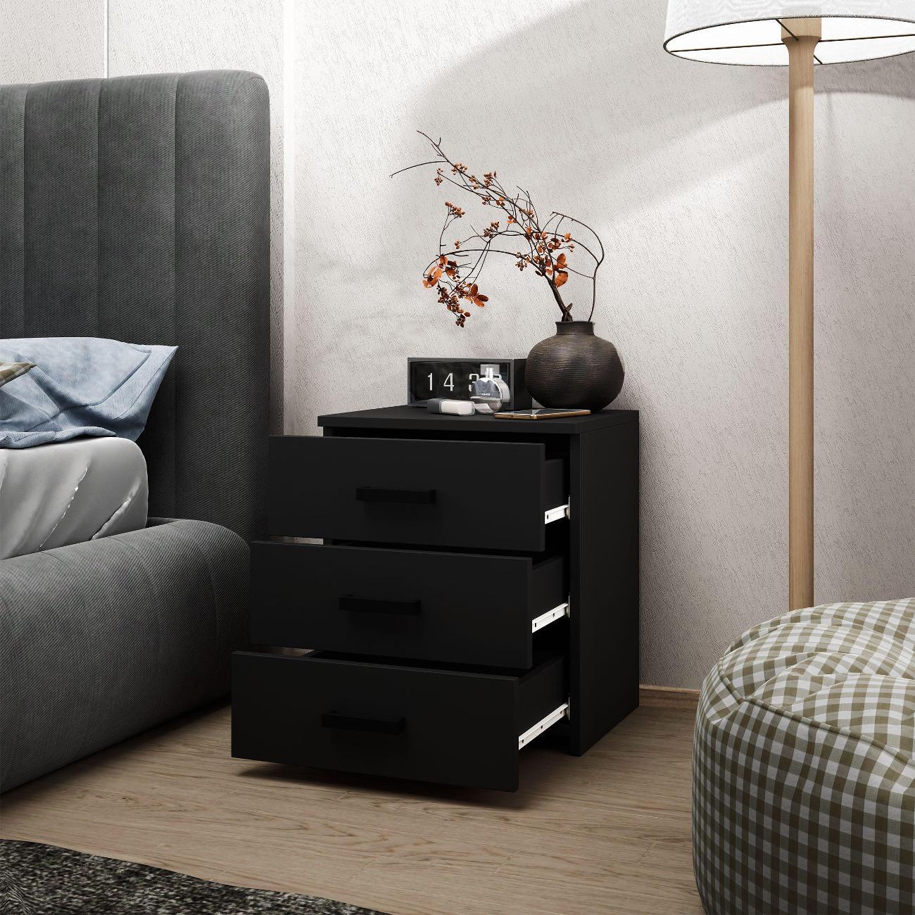 Тумба MFMaster Витто-775 чёрный