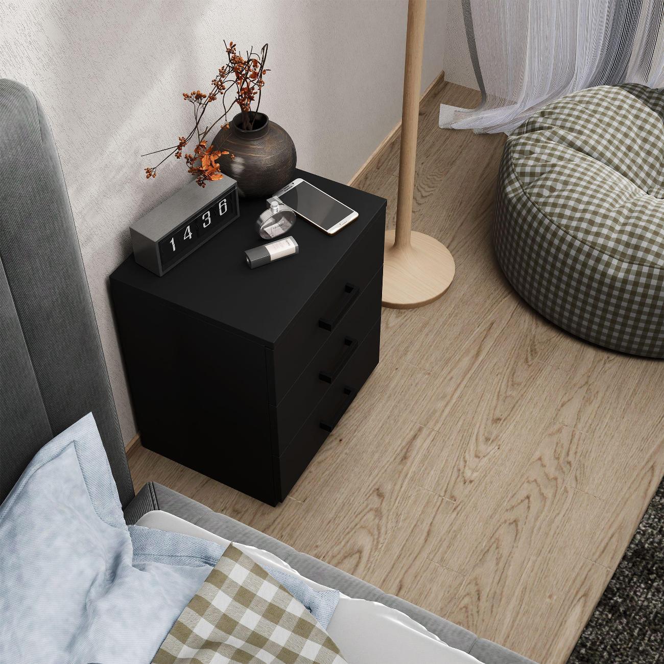 Тумба MFMaster Витто-775 чёрный