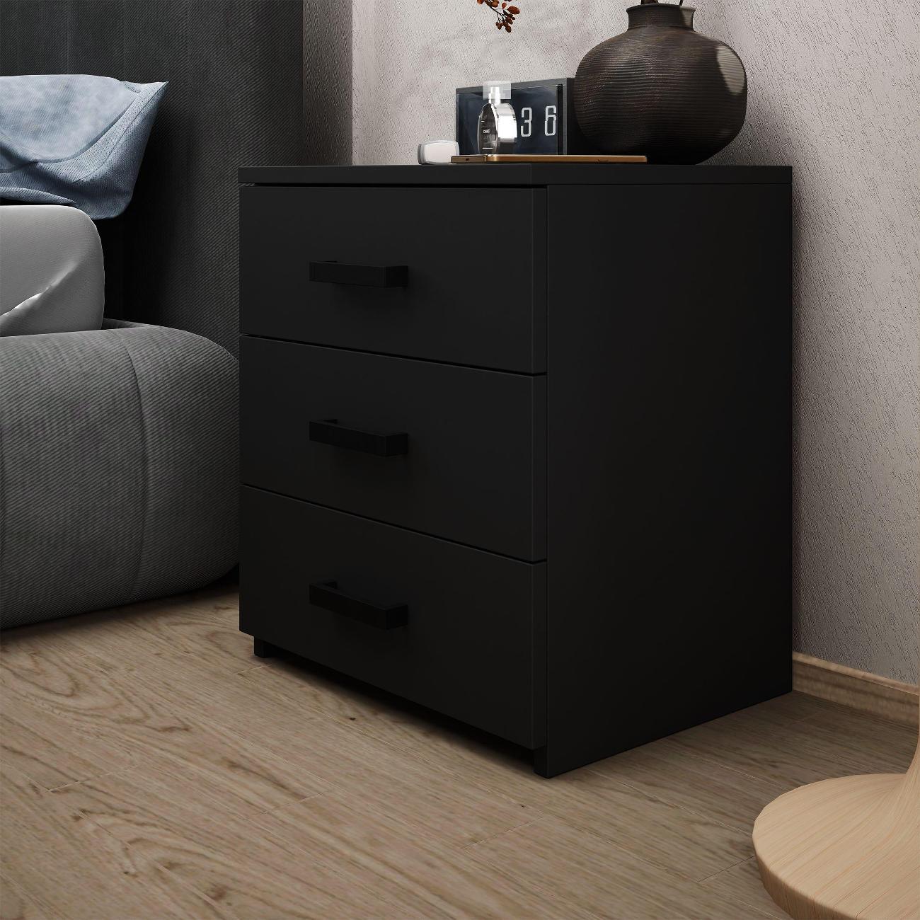 Тумба MFMaster Витто-775 чёрный