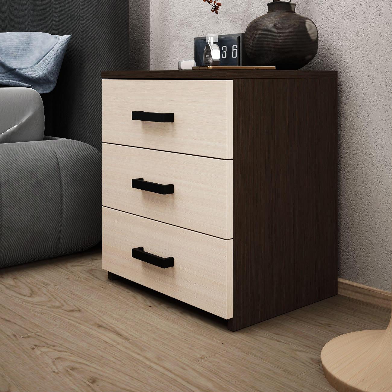 Тумба MFMaster Витто-775 венге-дуб молочный