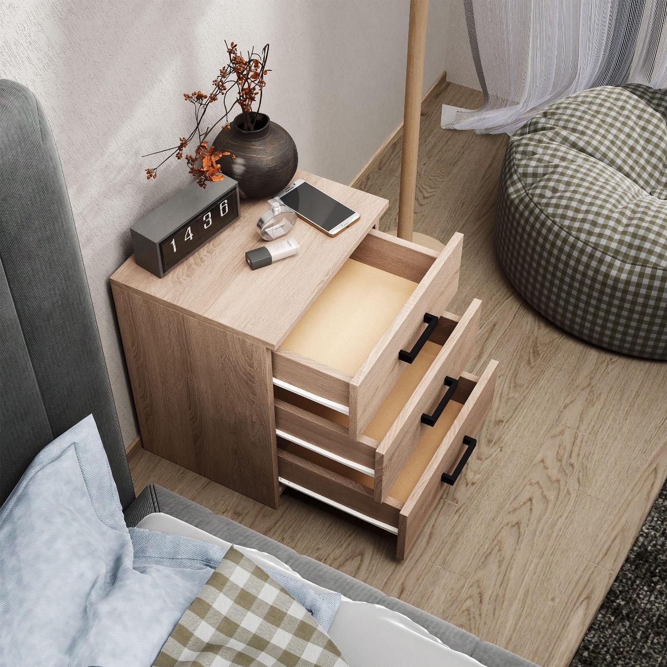 Тумба MFMaster Витто-775 дуб сонома